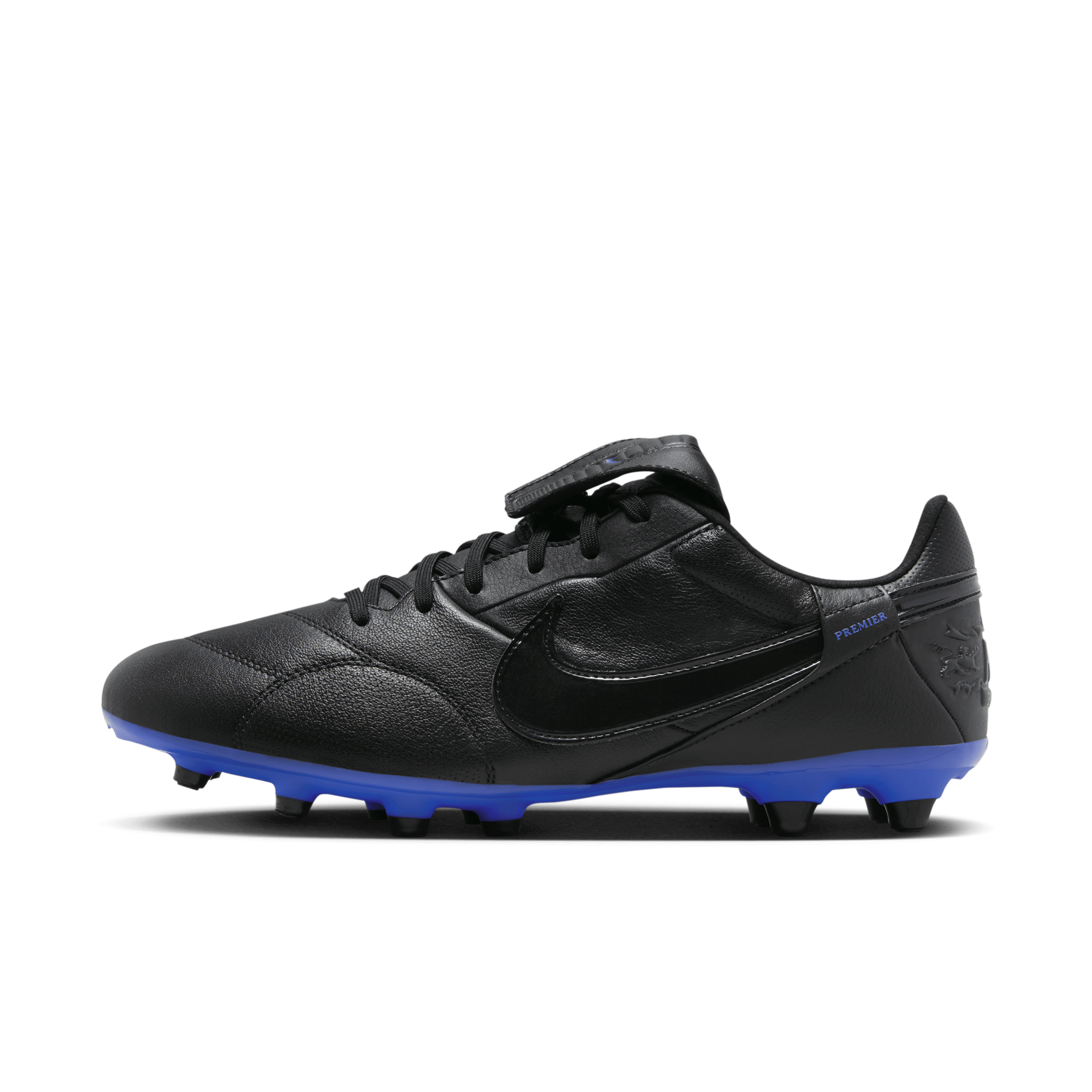 Scarpa da calcio a taglio basso per terreni duri Nike Premier 3 - Nero
