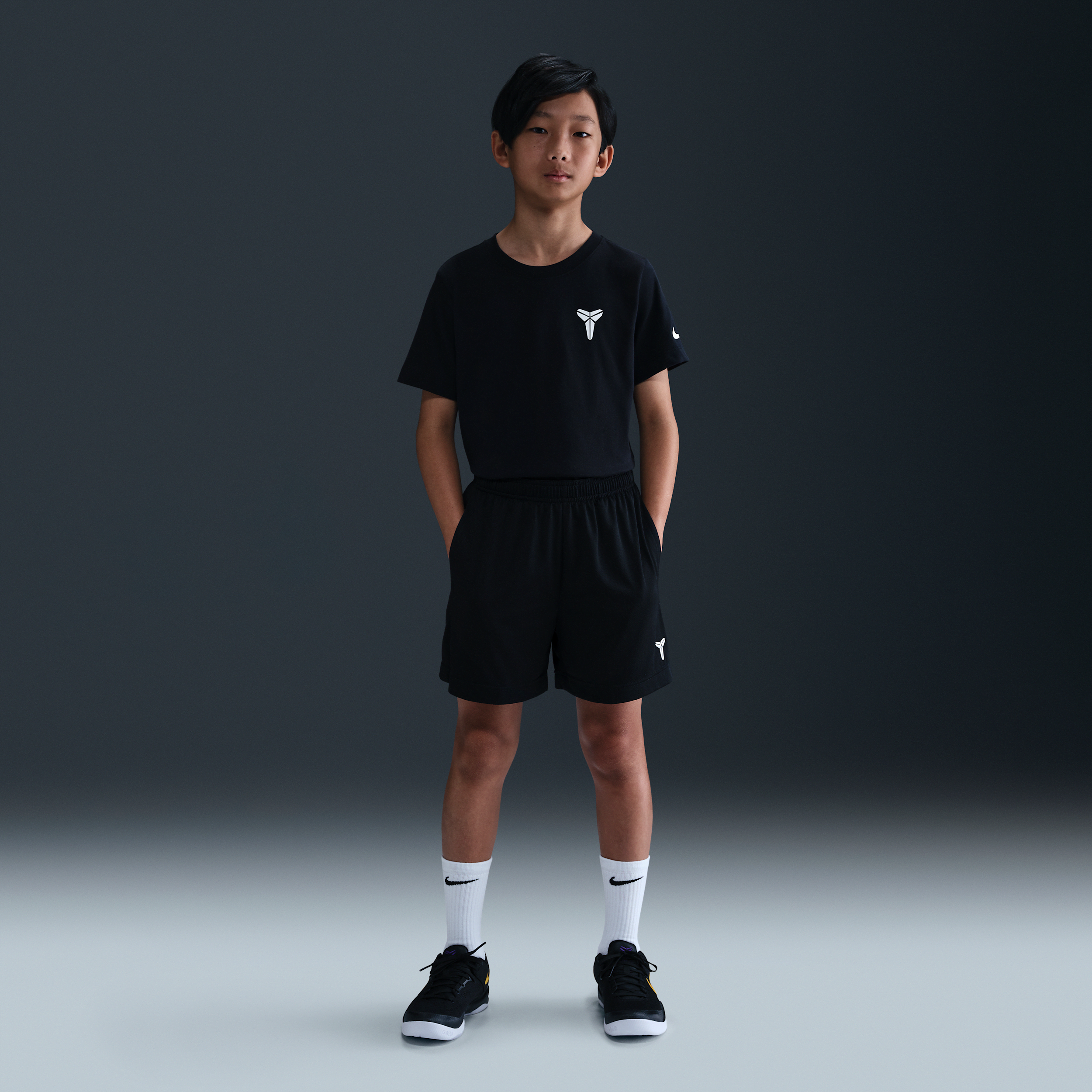 【ナイキ(NIKE)公式ストア】コービー ジュニア Dri-FIT ショートパンツ HJ1005-010 ブラック 【ナイキ(NIKE)公式ストア】コービー ジュニア Dri-FIT ショートパンツ HJ1005-010 ブラック