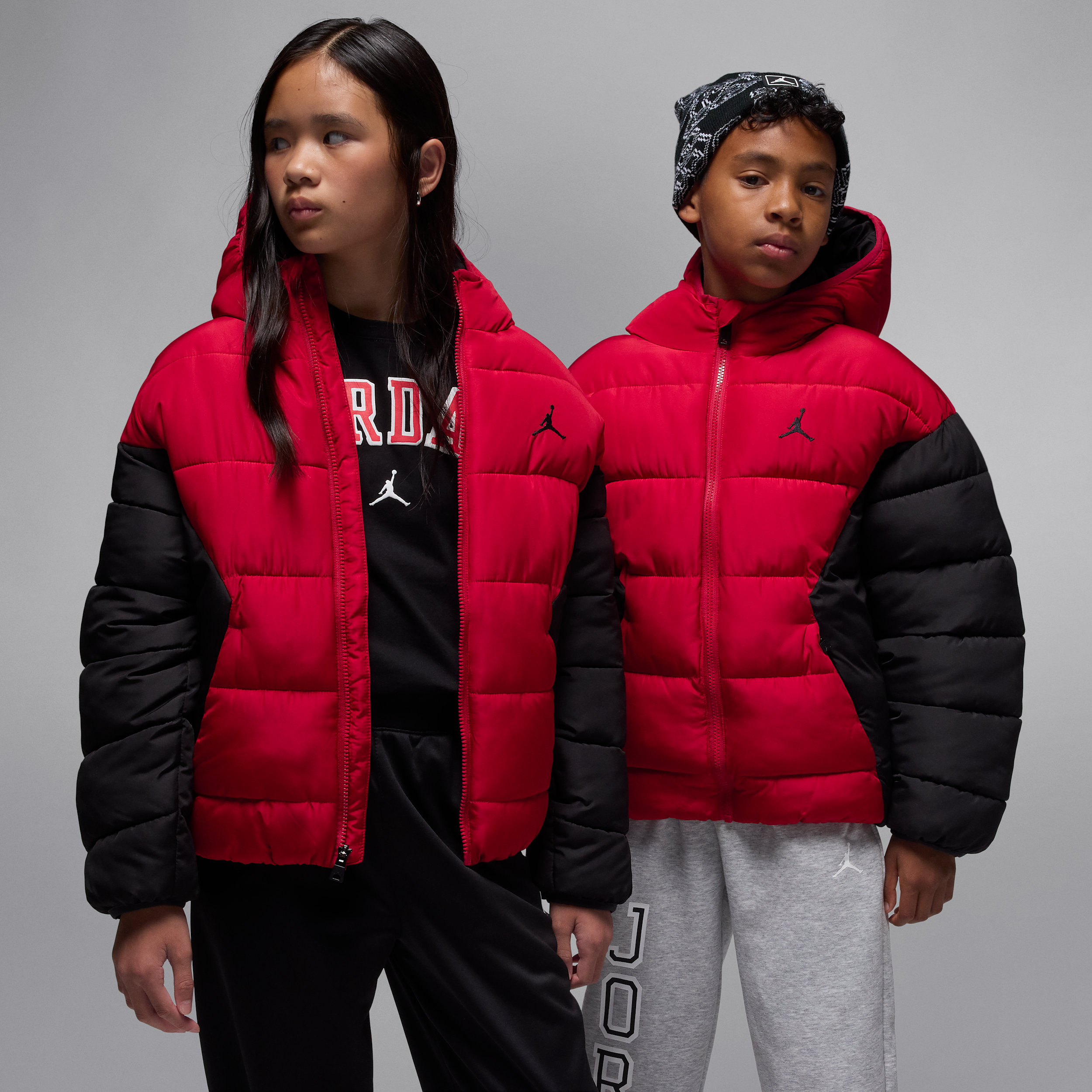 Nike Giacca puffer Brooklyn Jordan – Ragazzo/a - Rosso