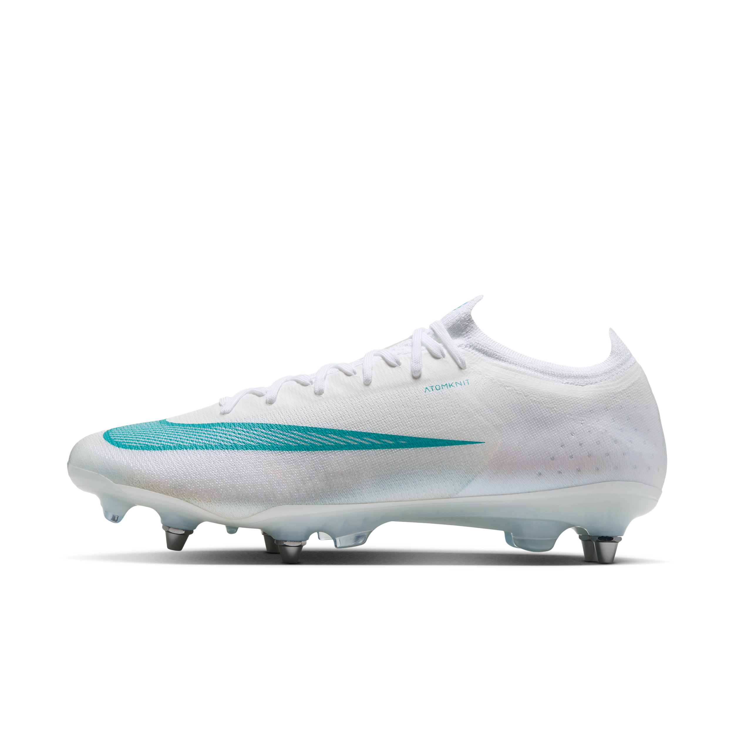 Chaussure de foot basse à crampons pour terrain gras Nike Mercurial Vapor 17 Elite - Blanc