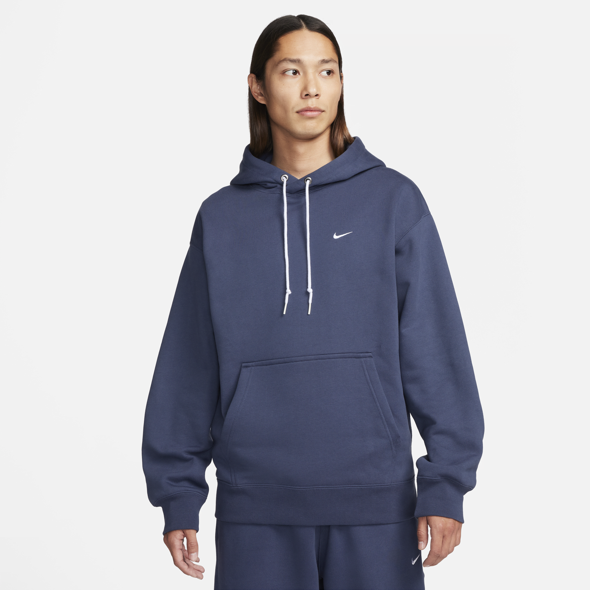 【ナイキ(NIKE)公式ストア】ナイキ ソロ スウッシュ メンズ フリース プルオーバー パーカー DX1356-437 ブルー 【ナイキ(NIKE)公式ストア】ナイキ ソロ スウッシュ メンズ フリース プルオーバー パーカー DX1356-437 ブルー