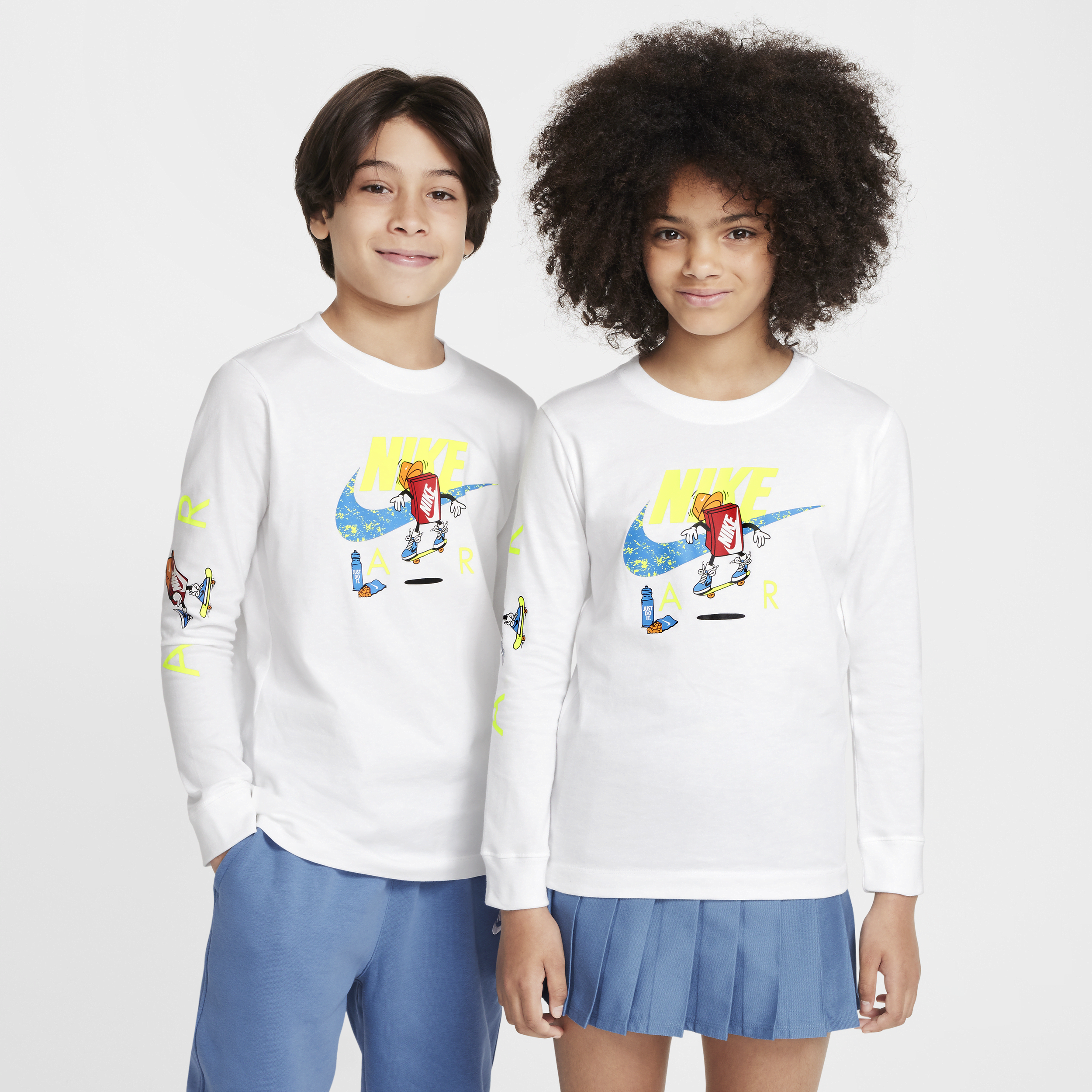 【ナイキ(NIKE)公式ストア】ナイキ スポーツウェア ジュニア ロングスリーブ Tシャツ FZ4948-100 ホワイト 【ナイキ(NIKE)公式ストア】ナイキ スポーツウェア ジュニア ロングスリーブ Tシャツ FZ4948-100 ホワイト