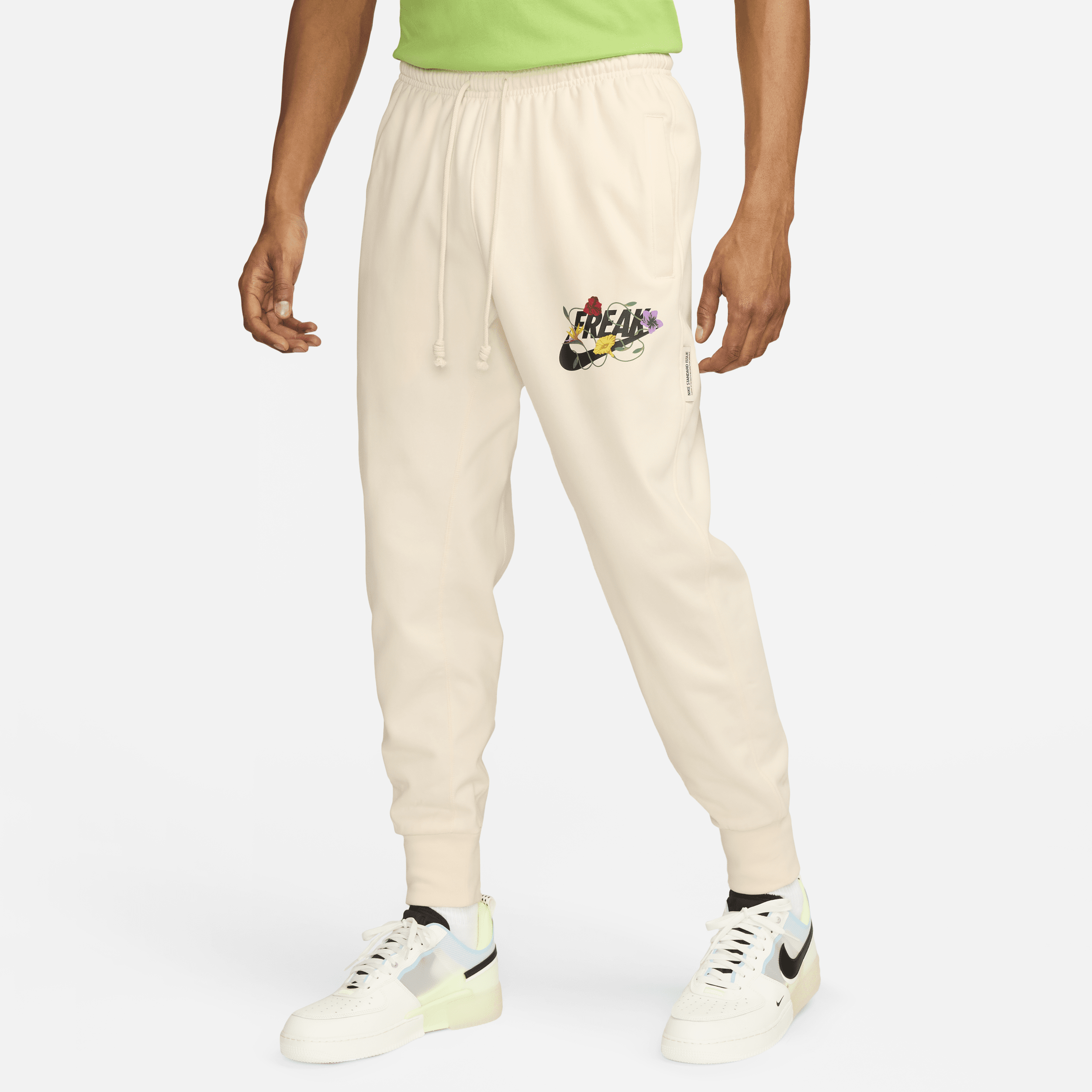 Nike Giannis Standard Issue Dri-FIT Basketball-bukser til mænd - brun