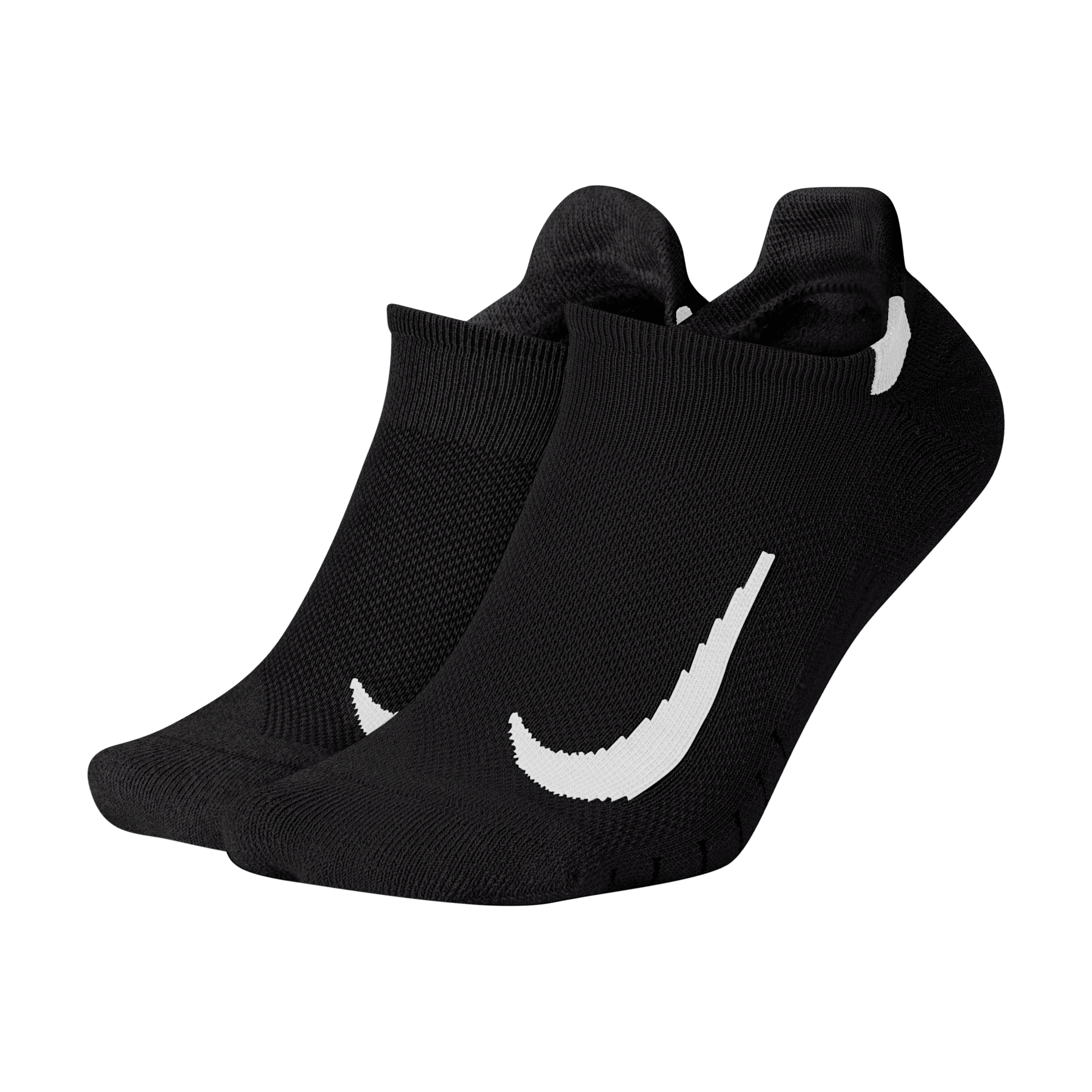 【ナイキ(NIKE)公式ストア】ナイキ マルチプライヤー ランニング ノーショウ ソックス (2足) SX7554-010 ブラック 【ナイキ(NIKE)公式ストア】ナイキ マルチプライヤー ランニング ノーショウ ソックス (2足) SX7554-010 ブラック