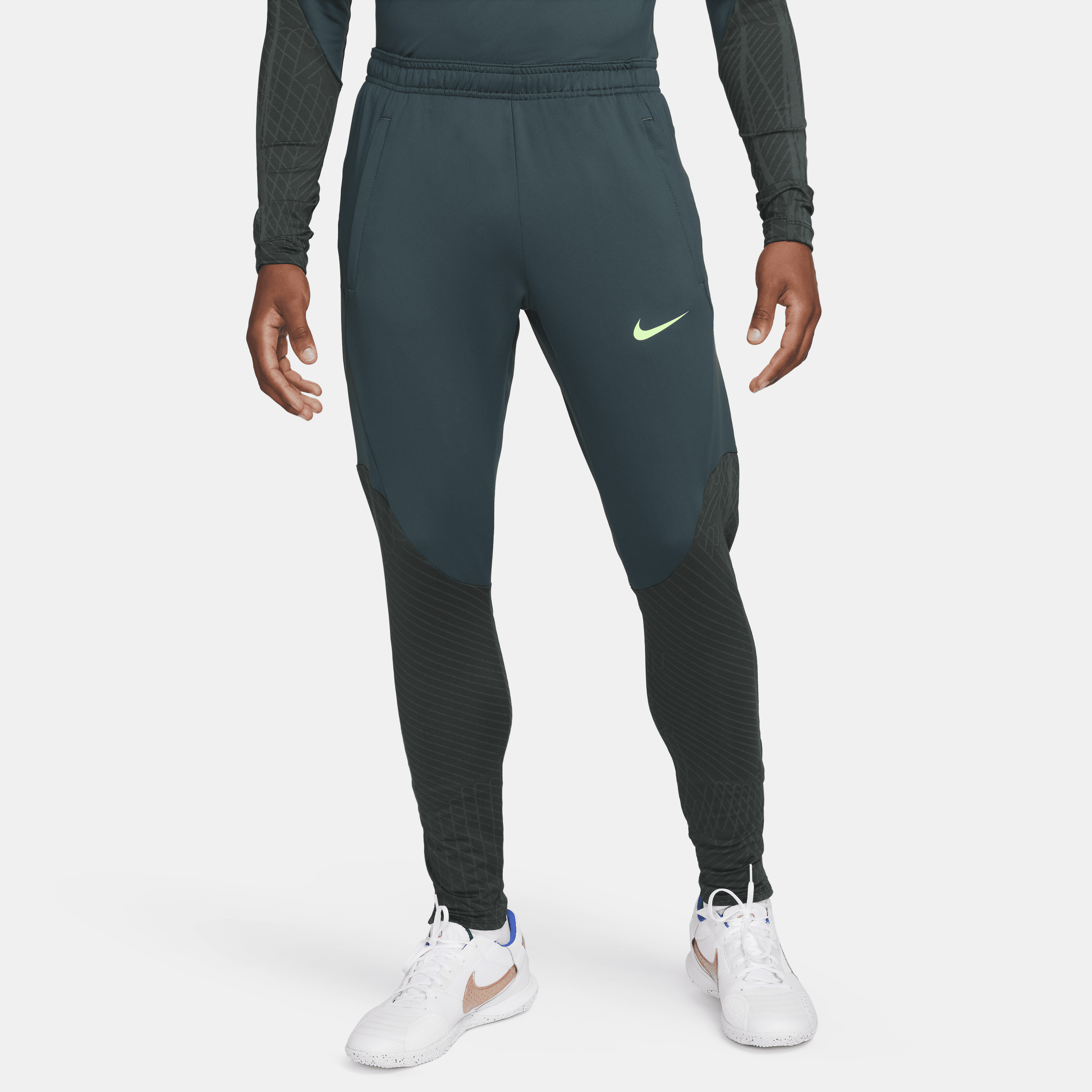 Nike Dri-FIT Strike-fodboldbukser til mænd - grøn