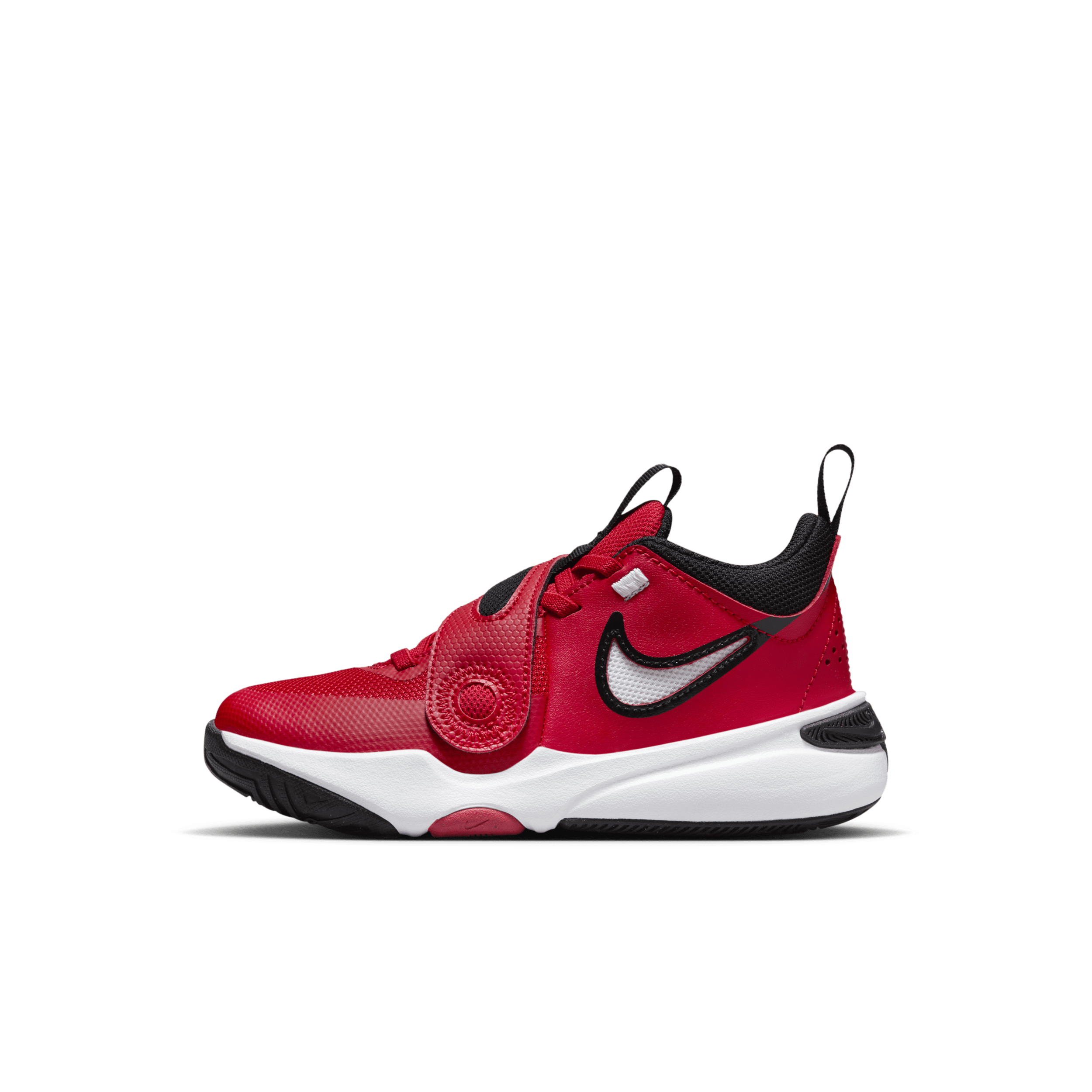 Nike Team Hustle D 11-sko til mindre børn - rød