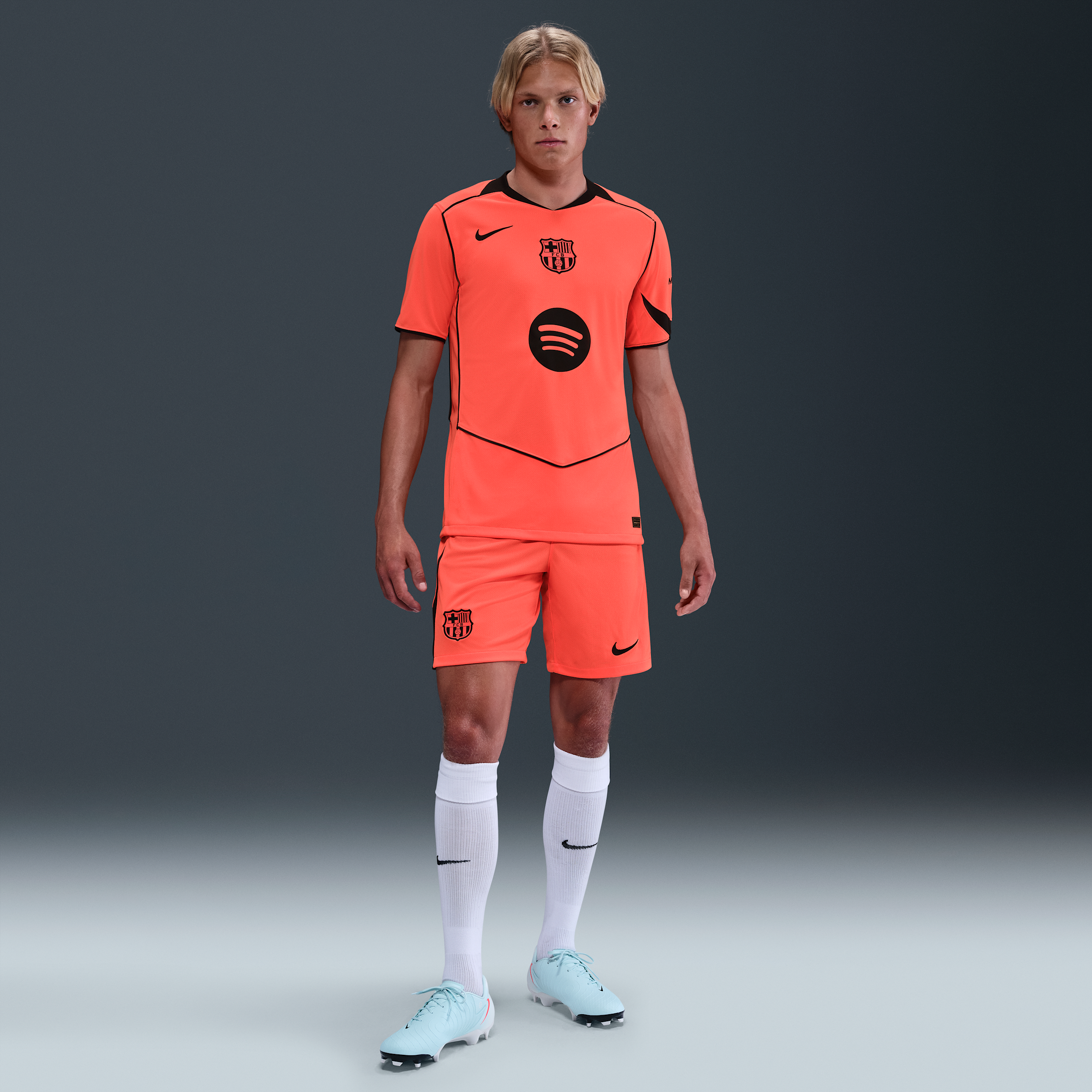 【ナイキ(NIKE)公式ストア】FC バルセロナ 2025/26 スタジアム サード メンズ ナイキ Dri-FIT トータル 90 サッカー レプリカ ショートパンツ HM3221-855 オレンジ 【ナイキ(NIKE)公式ストア】FC バルセロナ 2025/26 スタジアム サード メンズ ナイキ Dri-FIT トータル 90 サッカー レプリカ ショートパンツ HM3221-855 オレンジ