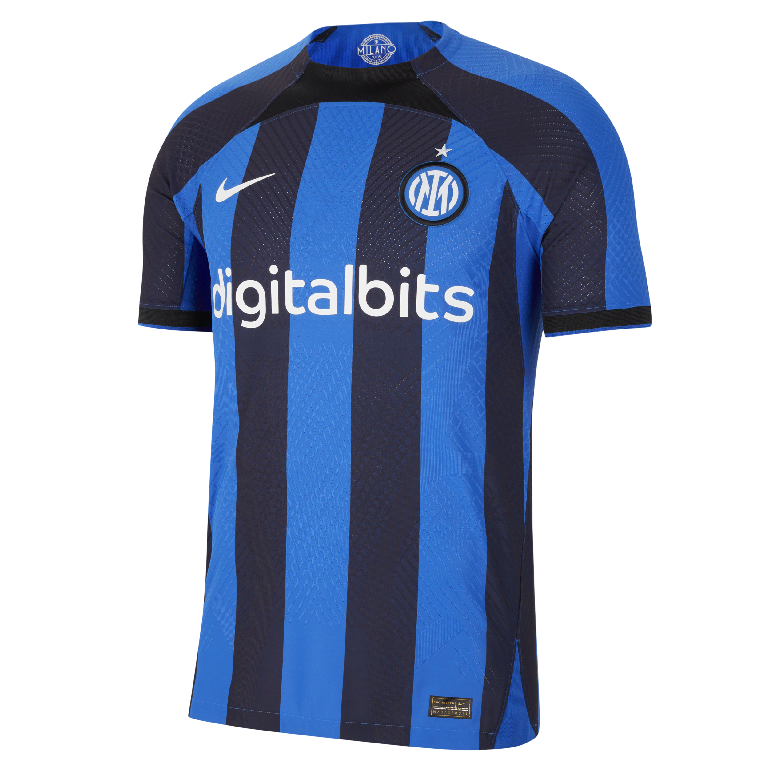 Inter Milan 2022/23 Match Home Nike Dri-FIT ADV-fodboldtrøje til mænd - blå