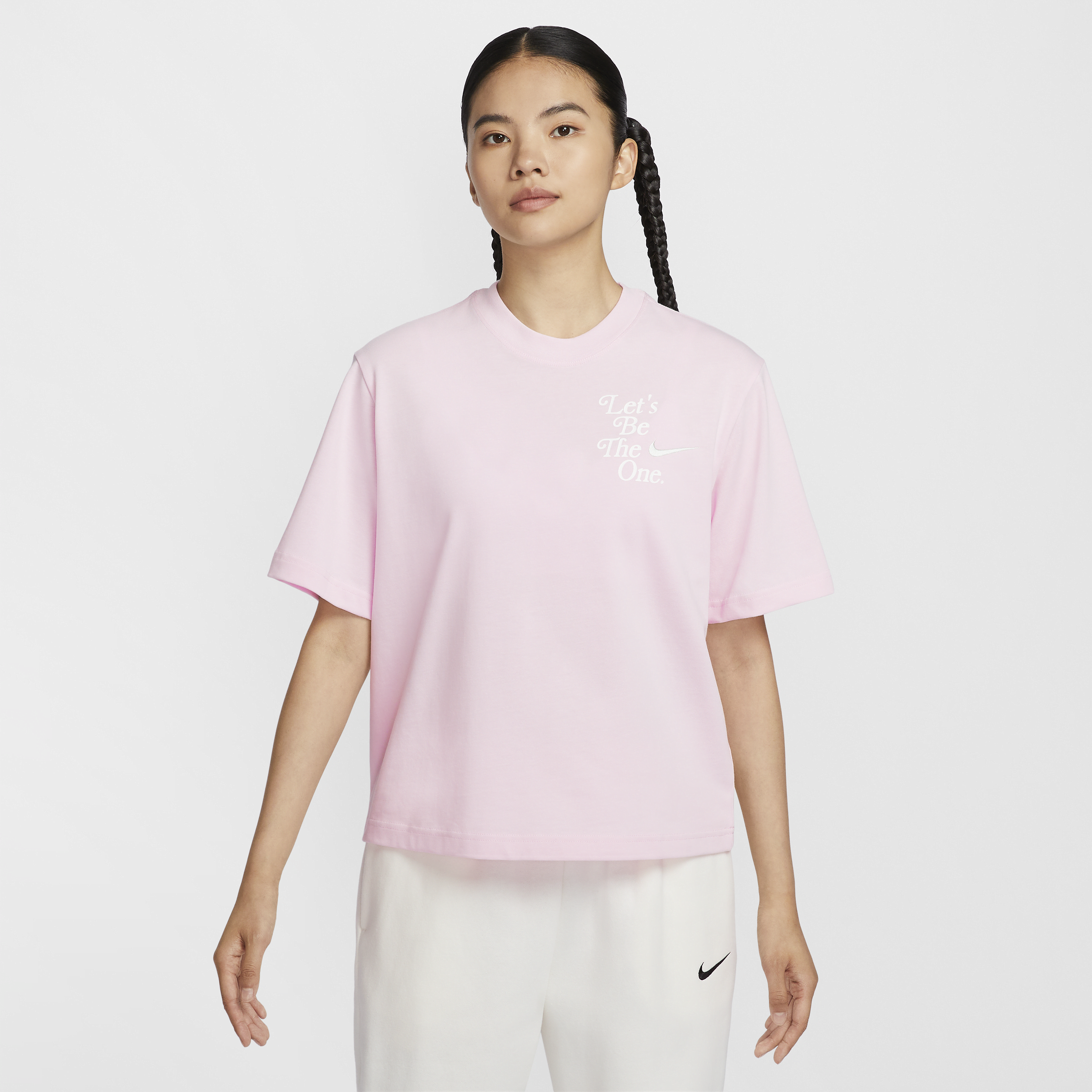 【ナイキ(NIKE)公式ストア】ナイキ スポーツウェア ウィメンズ ボクシー Tシャツ HM4581-663 ピンク 【ナイキ(NIKE)公式ストア】ナイキ スポーツウェア ウィメンズ ボクシー Tシャツ HM4581-663 ピンク