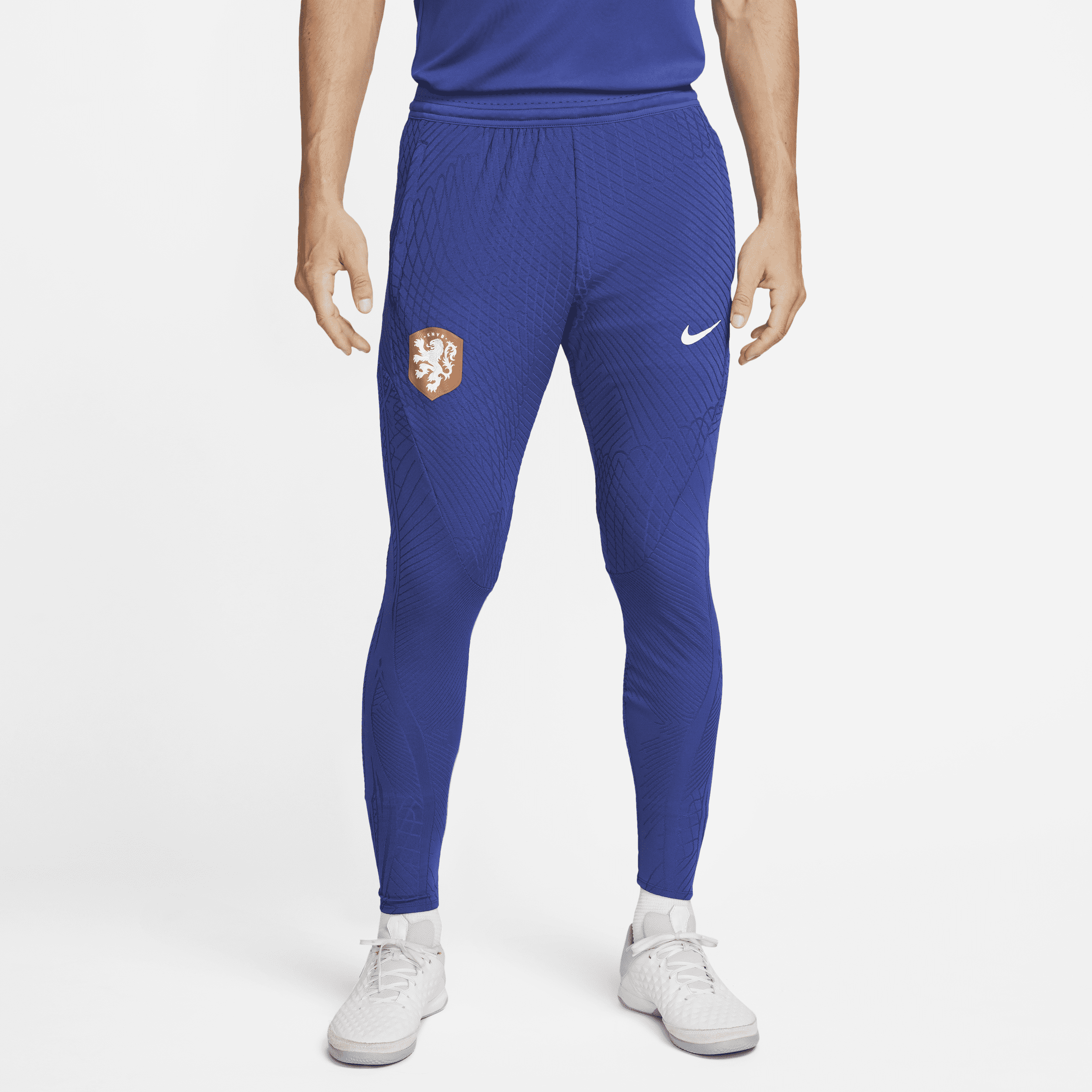 Holland Strike Elite Nike Dri-FIT ADV-fodboldbukser til mænd - blå