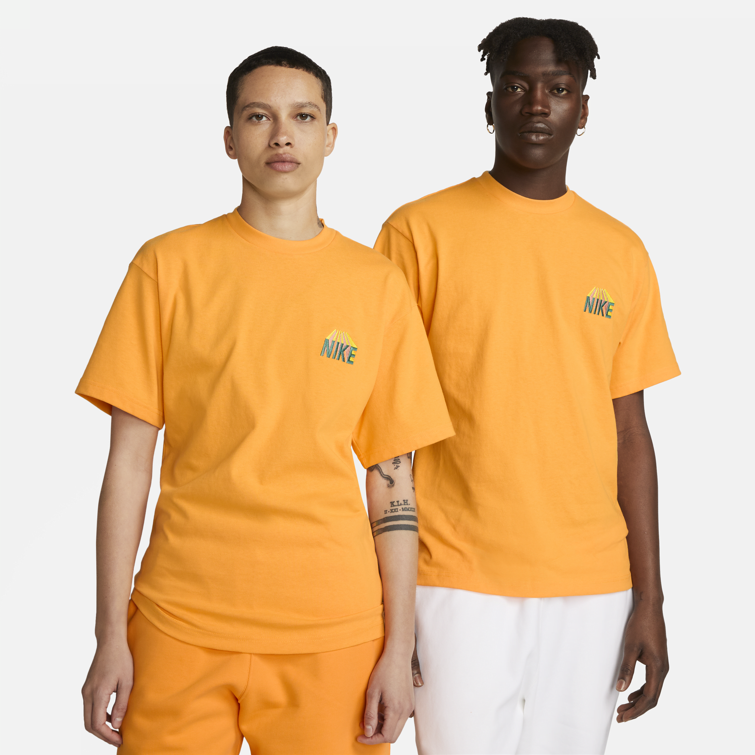 Nike-T-shirt - gul