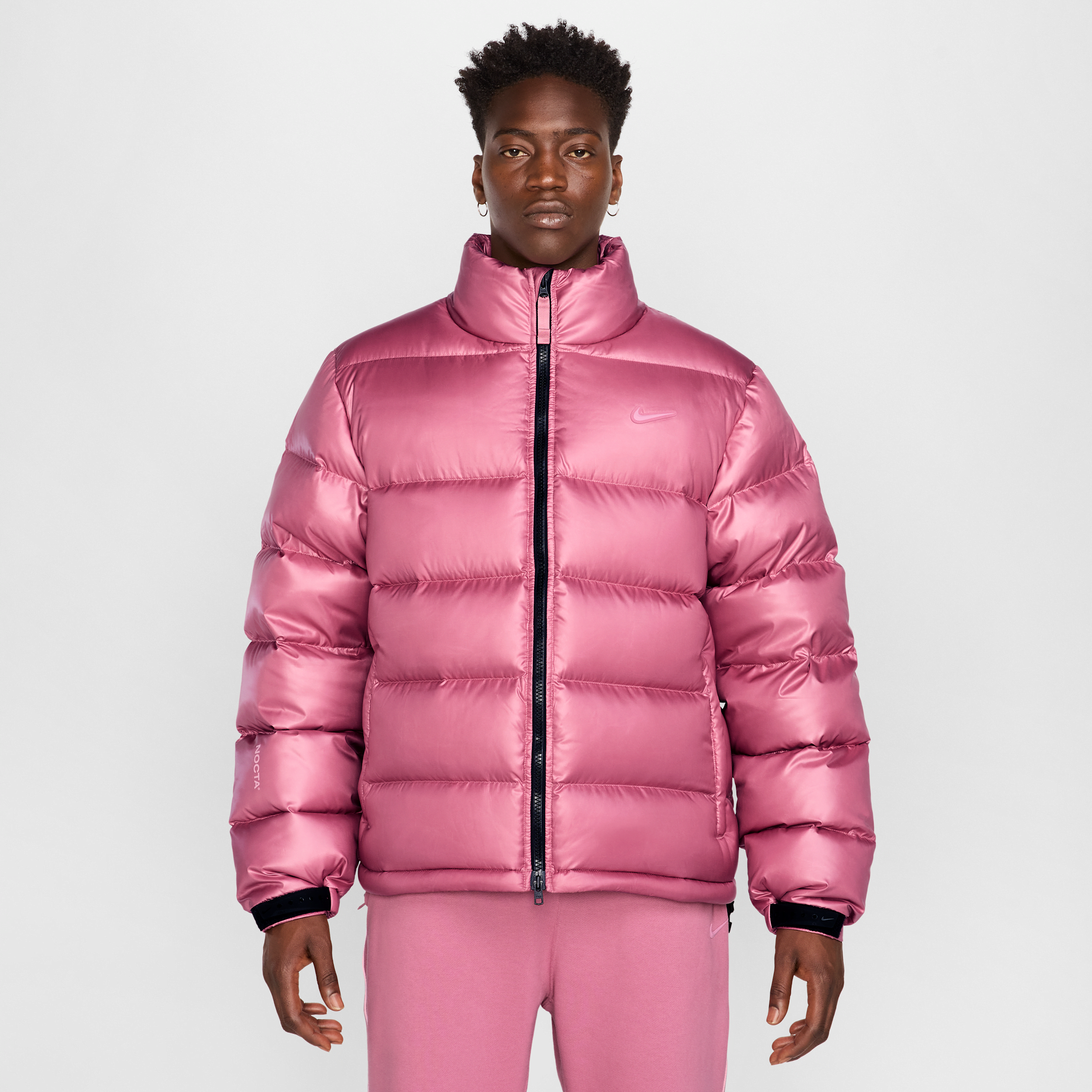 Nike NOCTA Sunset Puffer - Pink - Polyester | FN8196-667 | FOOTY.COM