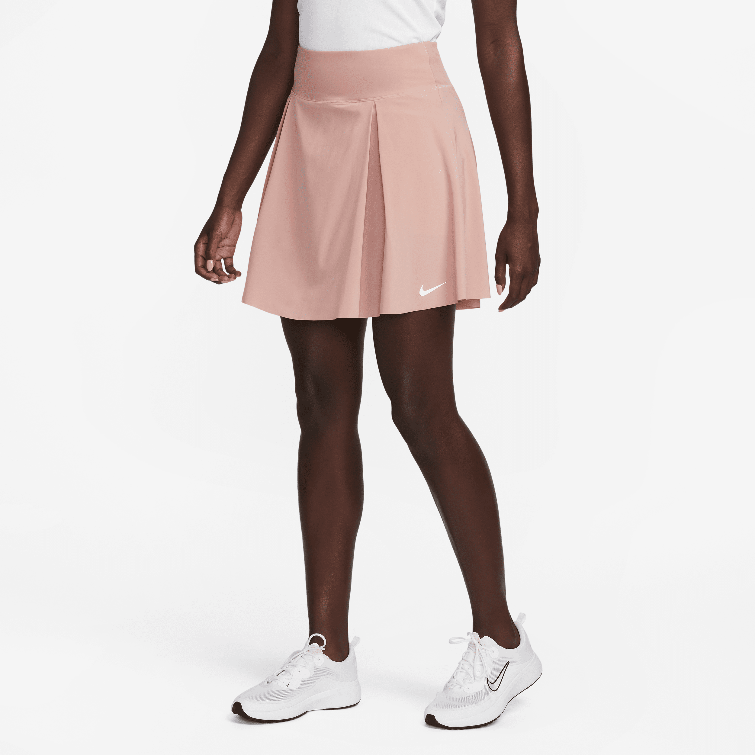 Nike Dri-FIT Advantage Falda de golf larga - Mujer - Rosa