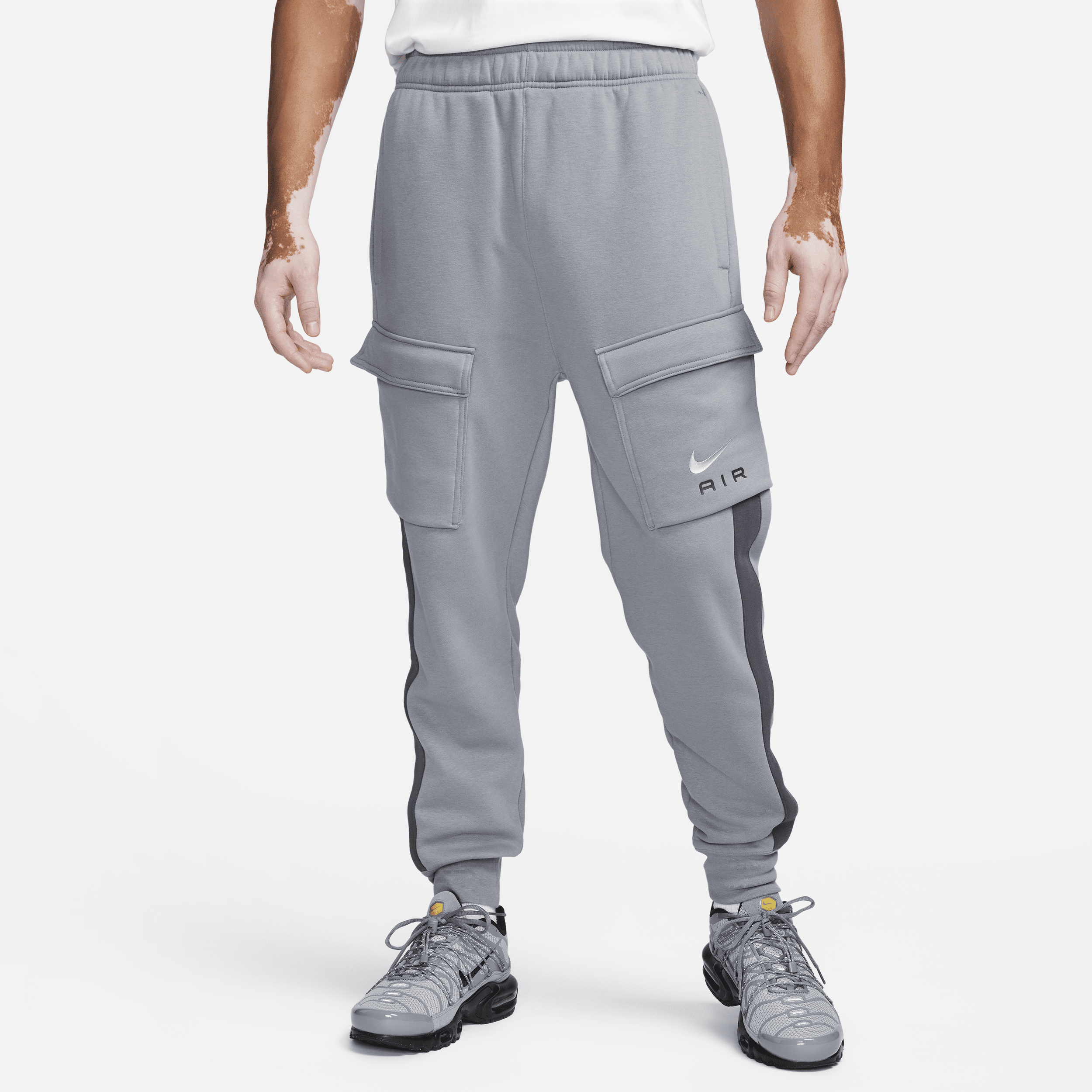 Nike Air Pantalón cargo de tejido Fleece - Hombre - Gris