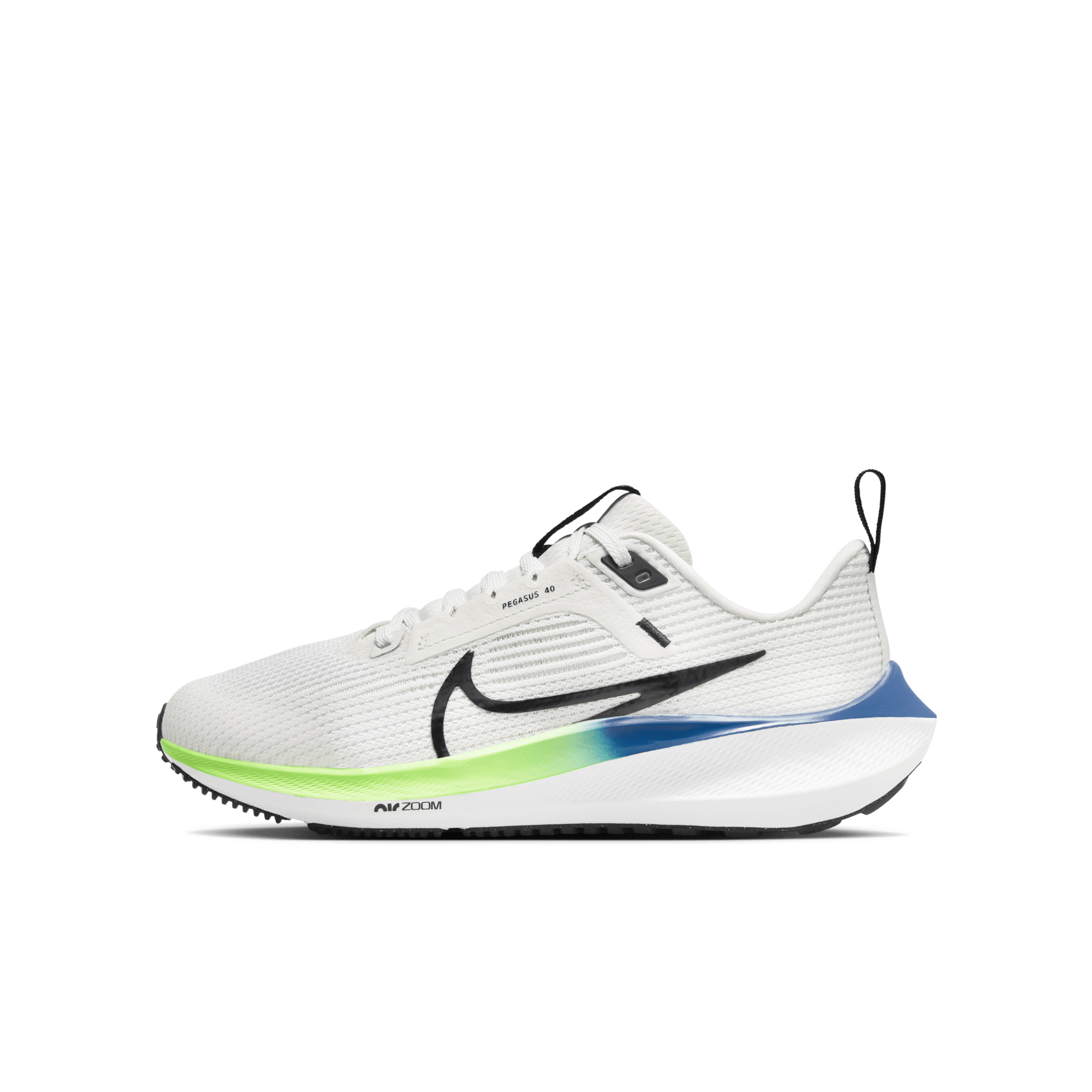 Nike Air Zoom Pegasus 40 Hardloopschoenen voor kids (straat) - Grijs