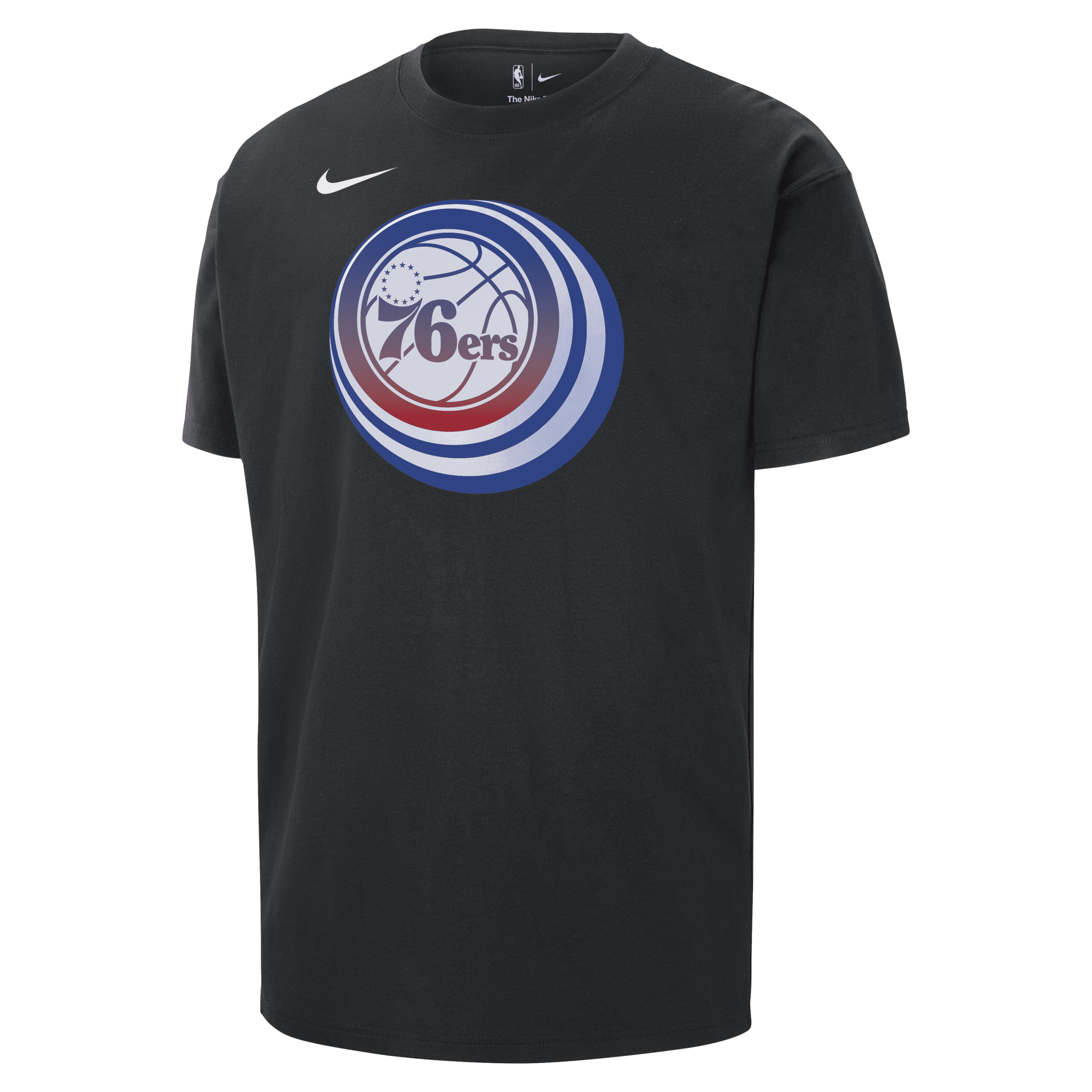 Philadelphia 76ers Essential Nike NBA-T-Shirt til mænd - sort