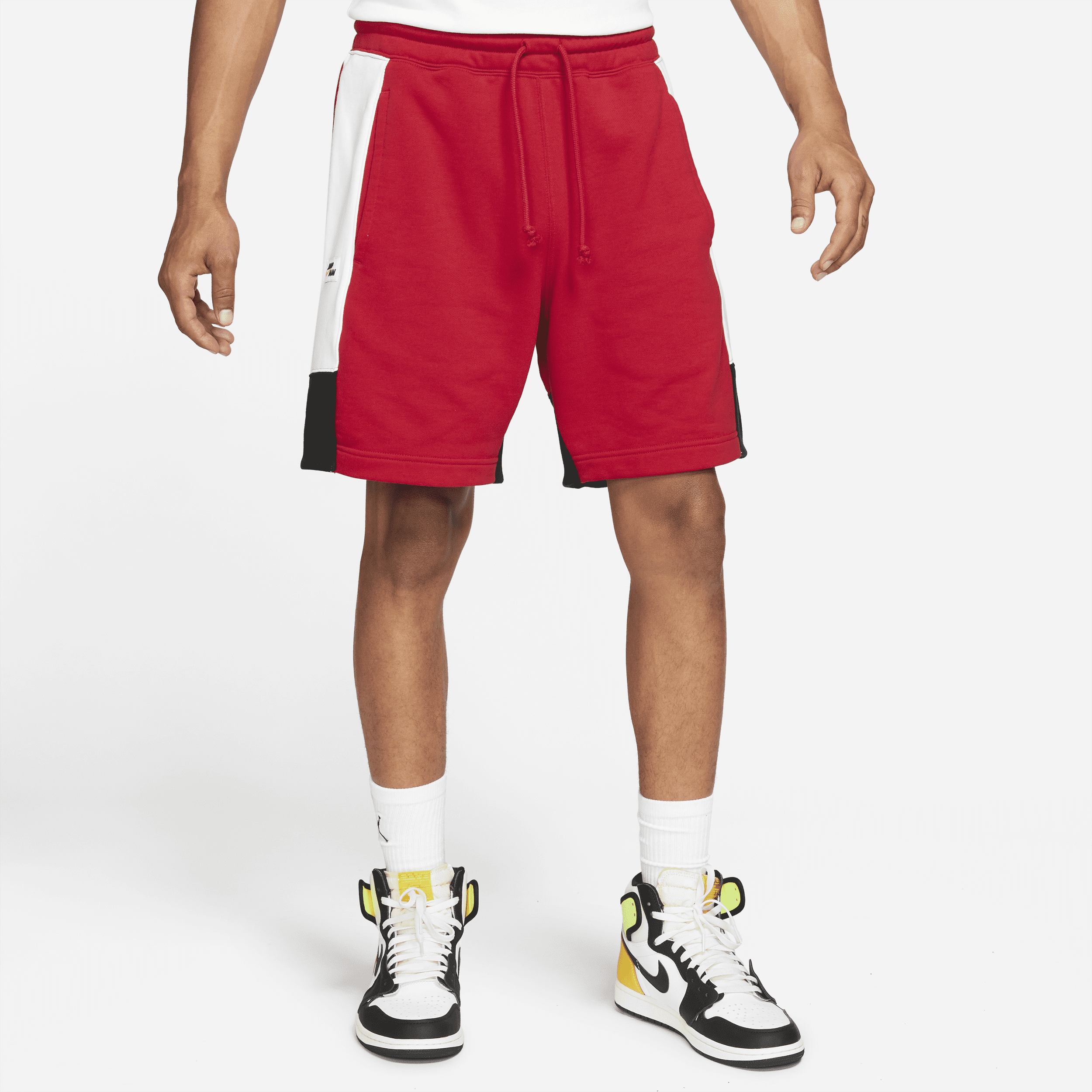 Jordan Jumpman Pantalón corto de tejido Fleece - Hombre - Rojo