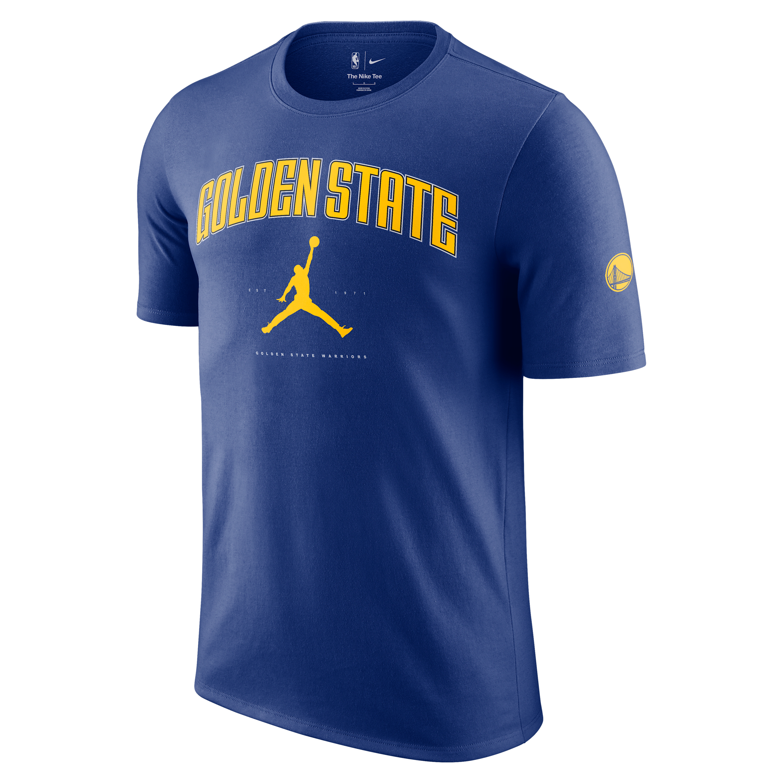 【ナイキ(NIKE)公式ストア】ゴールデンステート ウォリアーズ エッセンシャル メンズ ジョーダン NBA Tシャツ HQ1233-495 ブルー 【ナイキ(NIKE)公式ストア】ゴールデンステート ウォリアーズ エッセンシャル メンズ ジョーダン NBA Tシャツ HQ1233-495 ブルー