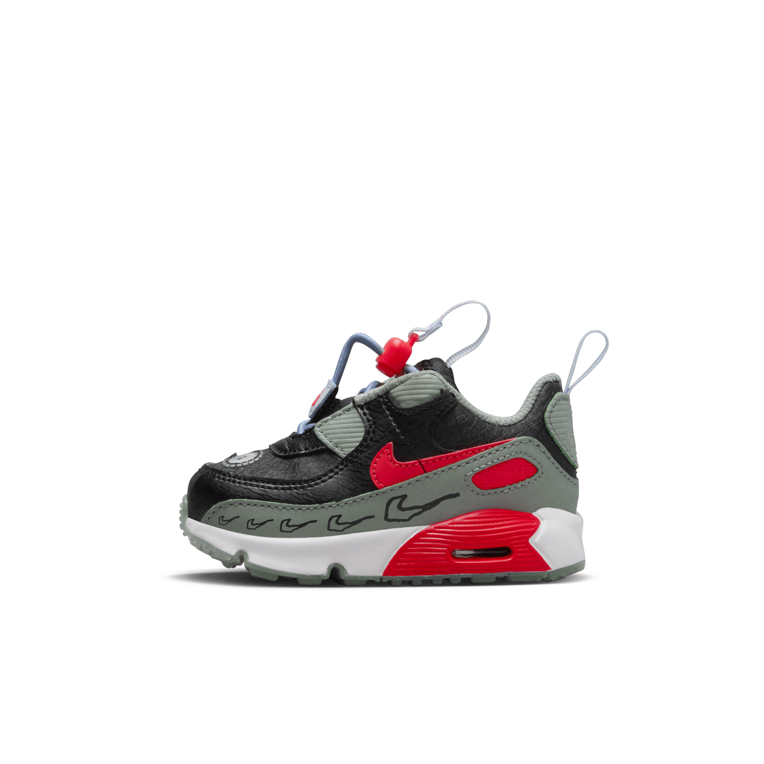 Nike Air Max 90 Toggle SE-sko til babyer/mindre børn - sort