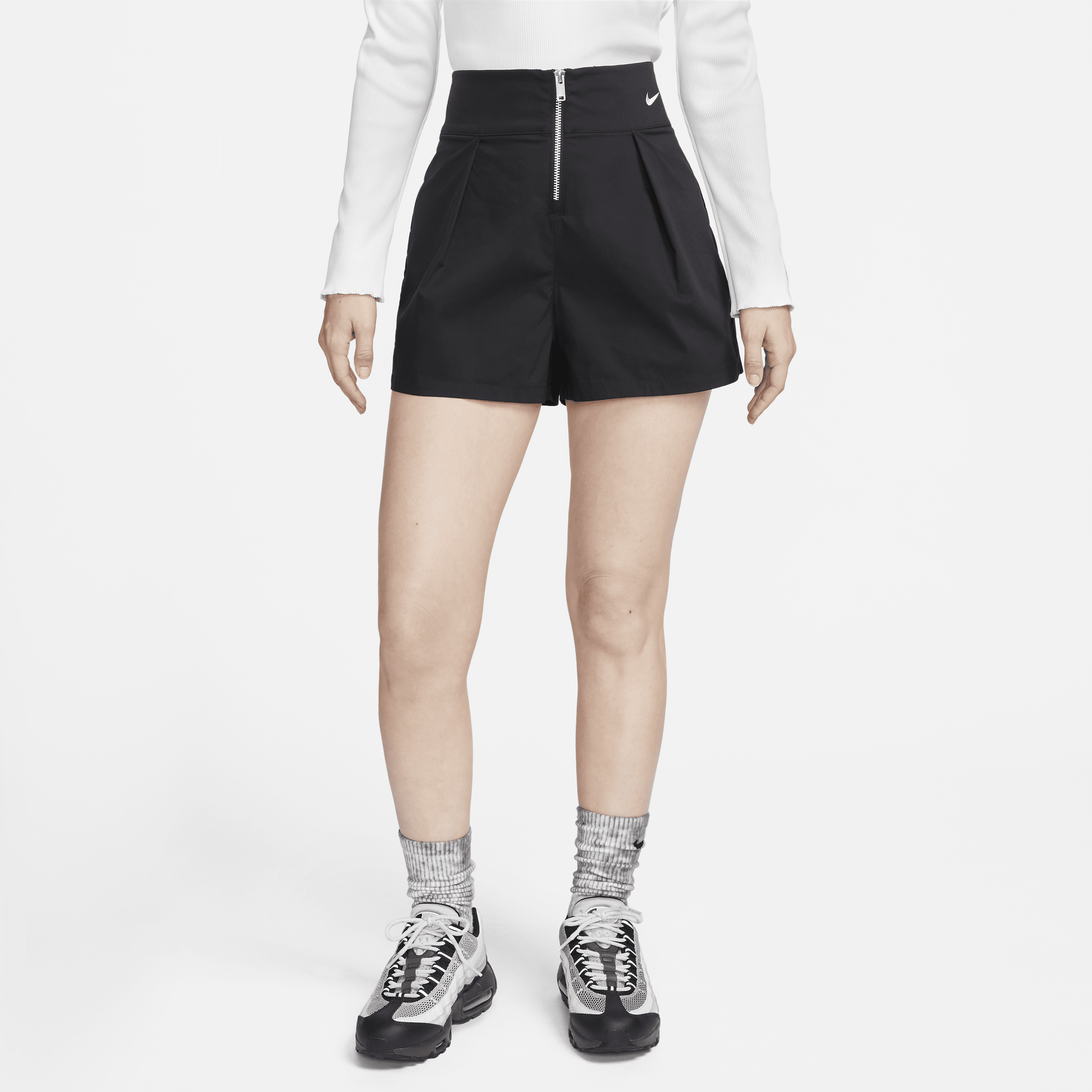 Shorts fra Nike Sportswear-kollektionen til kvinder - sort