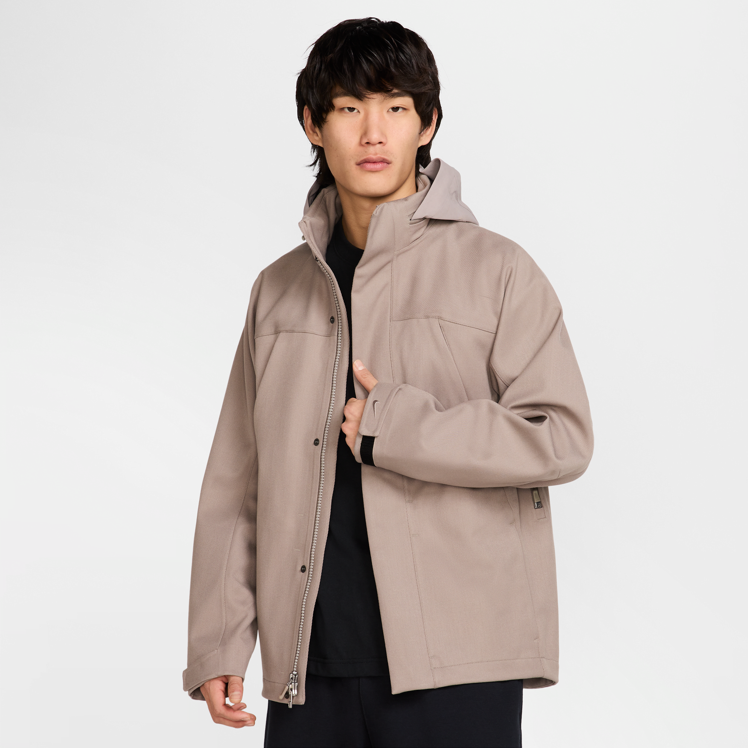 【ナイキ(NIKE)公式ストア】ナイキ ウール クラシックス 撥水 ジャケット HF6792-087 グレー 【ナイキ(NIKE)公式ストア】ナイキ ウール クラシックス 撥水 ジャケット HF6792-087 グレー