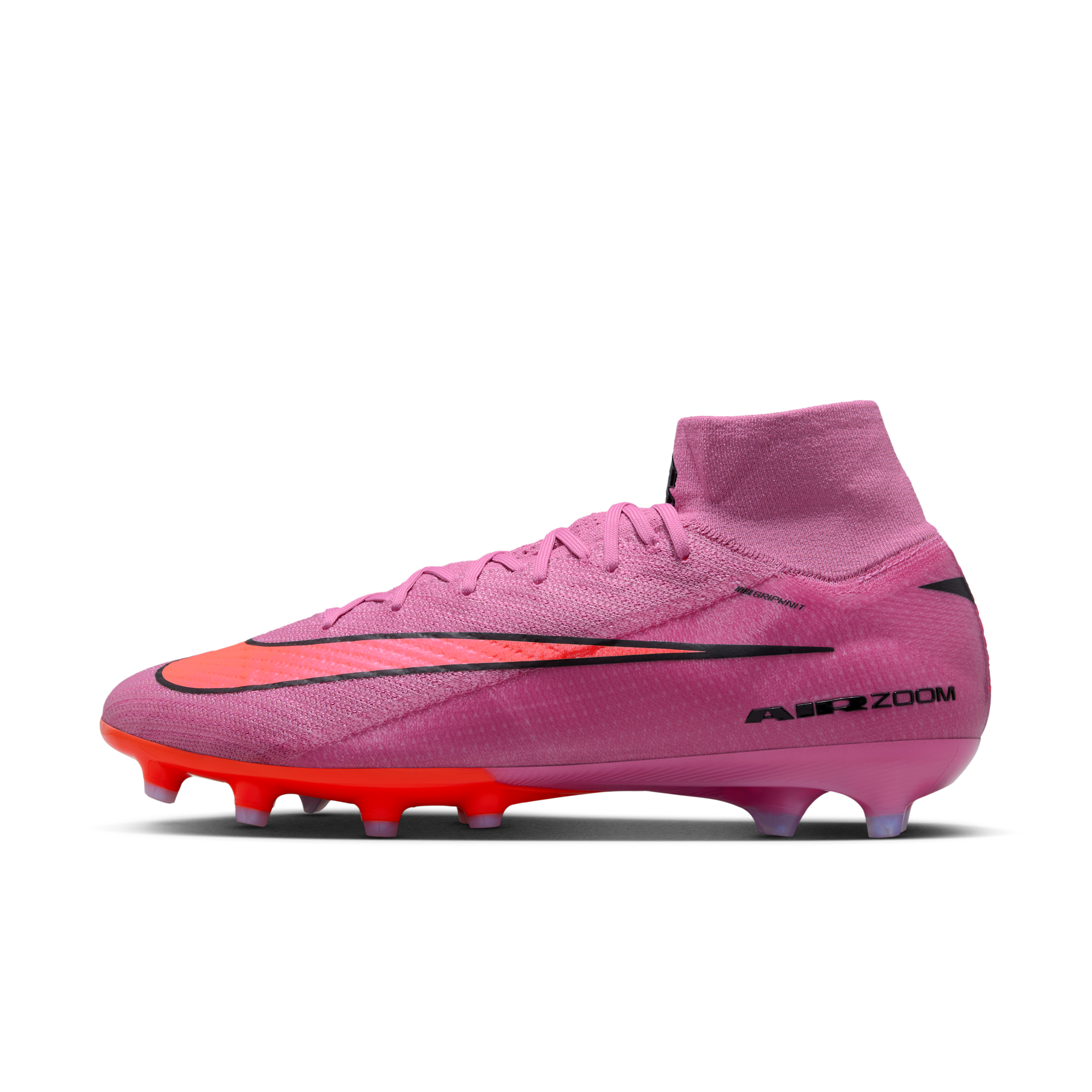 Scarpa da calcio a taglio alto AG-Pro Nike Mercurial Superfly 10 Elite - Rosa
