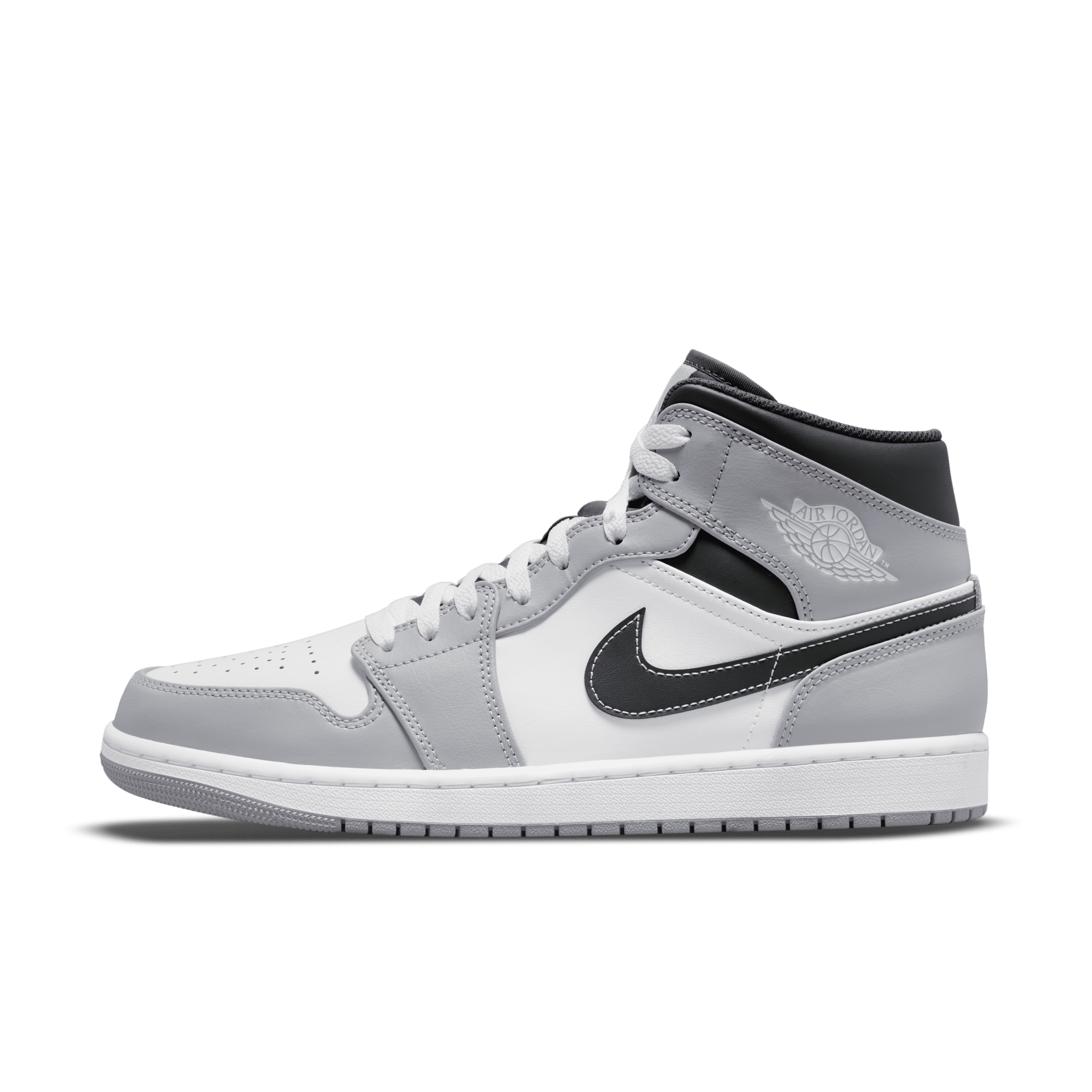 【ナイキ(NIKE)公式ストア】エア ジョーダン 1 MID シューズ 554724-078 グレー 【ナイキ(NIKE)公式ストア】エア ジョーダン 1 MID シューズ 554724-078 グレー