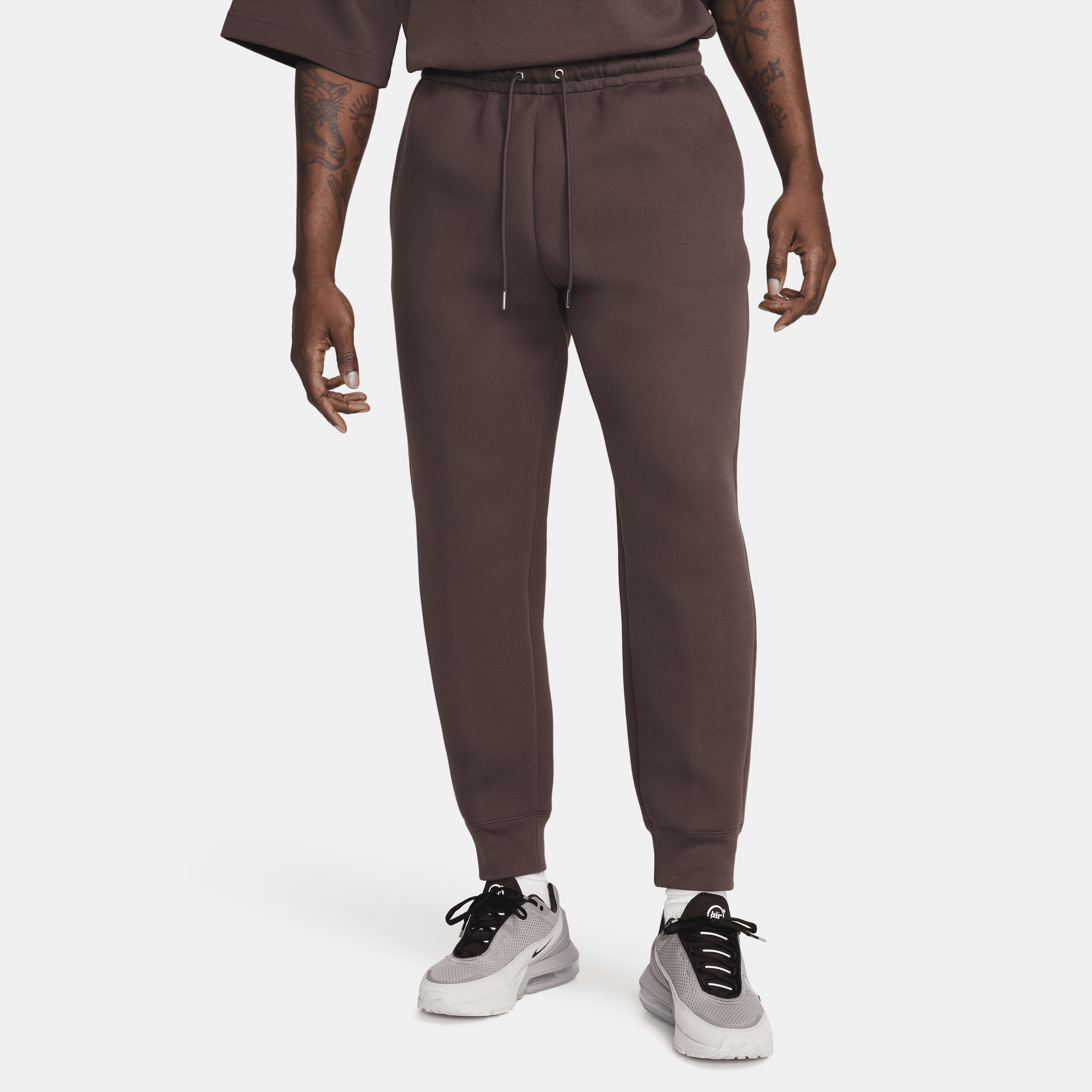 Nike Tech Fleece Reimagined-fleecebukser til mænd - brun