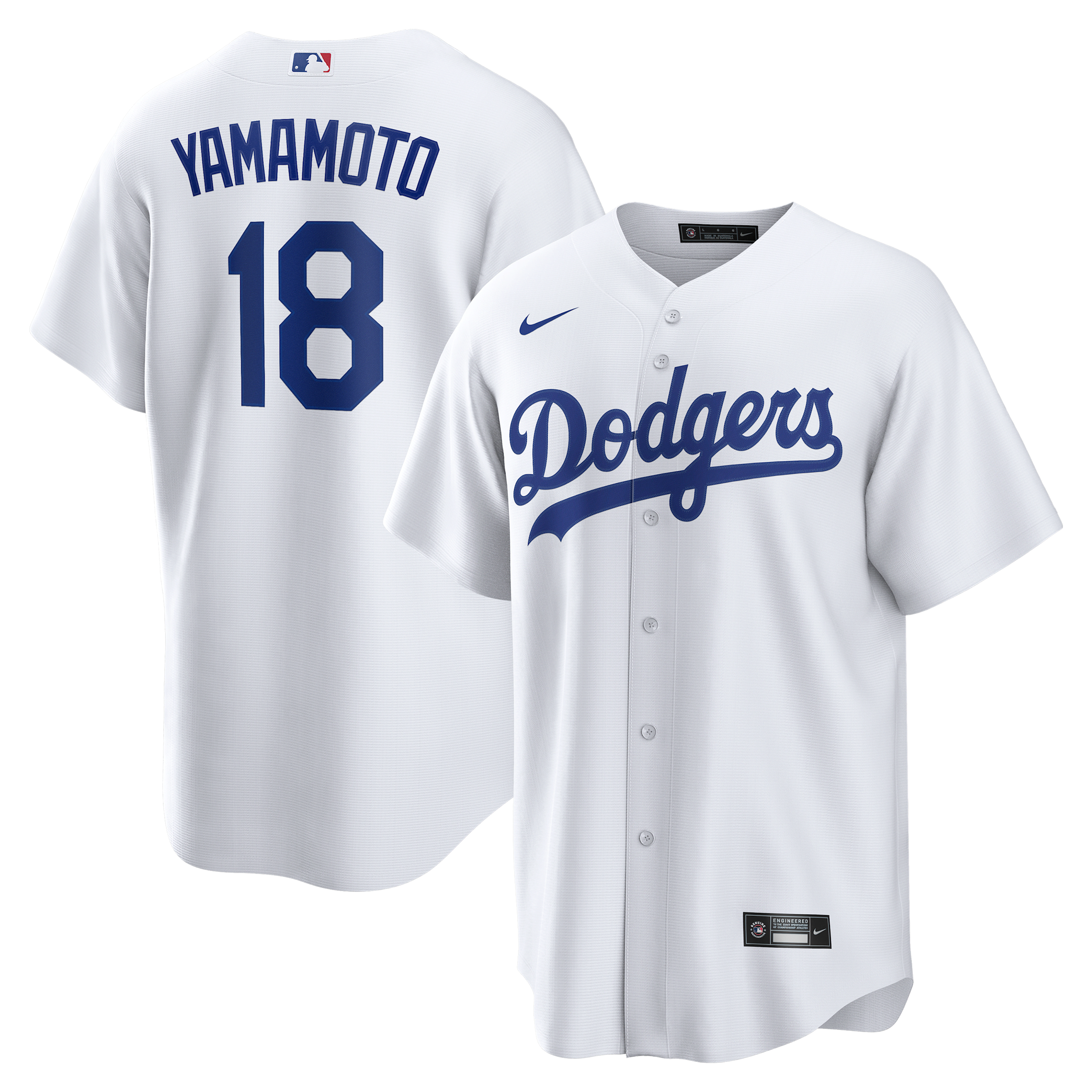 【ナイキ(NIKE)公式ストア】山本 由伸 ロサンゼルス ドジャース メンズ ナイキ MLB レプリカ ユニフォーム IQ5118-100 ホワイト 【ナイキ(NIKE)公式ストア】山本 由伸 ロサンゼルス ドジャース メンズ ナイキ MLB レプリカ ユニフォーム IQ5118-100 ホワイト