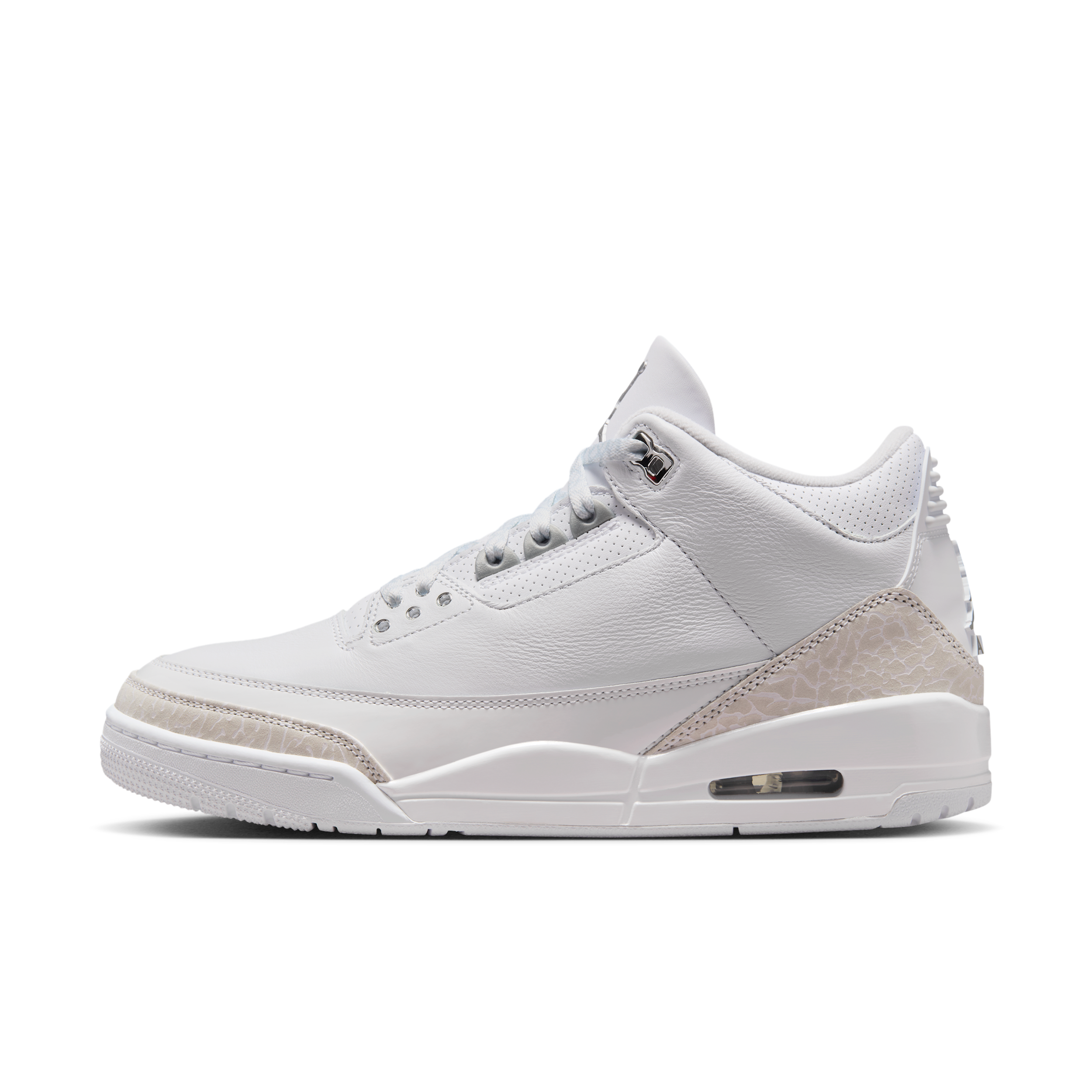 【ナイキ(NIKE)公式ストア】エア ジョーダン 3 レトロ "Pure Money" メンズシューズ CT8532-111 ホワイト 【ナイキ(NIKE)公式ストア】エア ジョーダン 3 レトロ "Pure Money" メンズシューズ CT8532-111 ホワイト