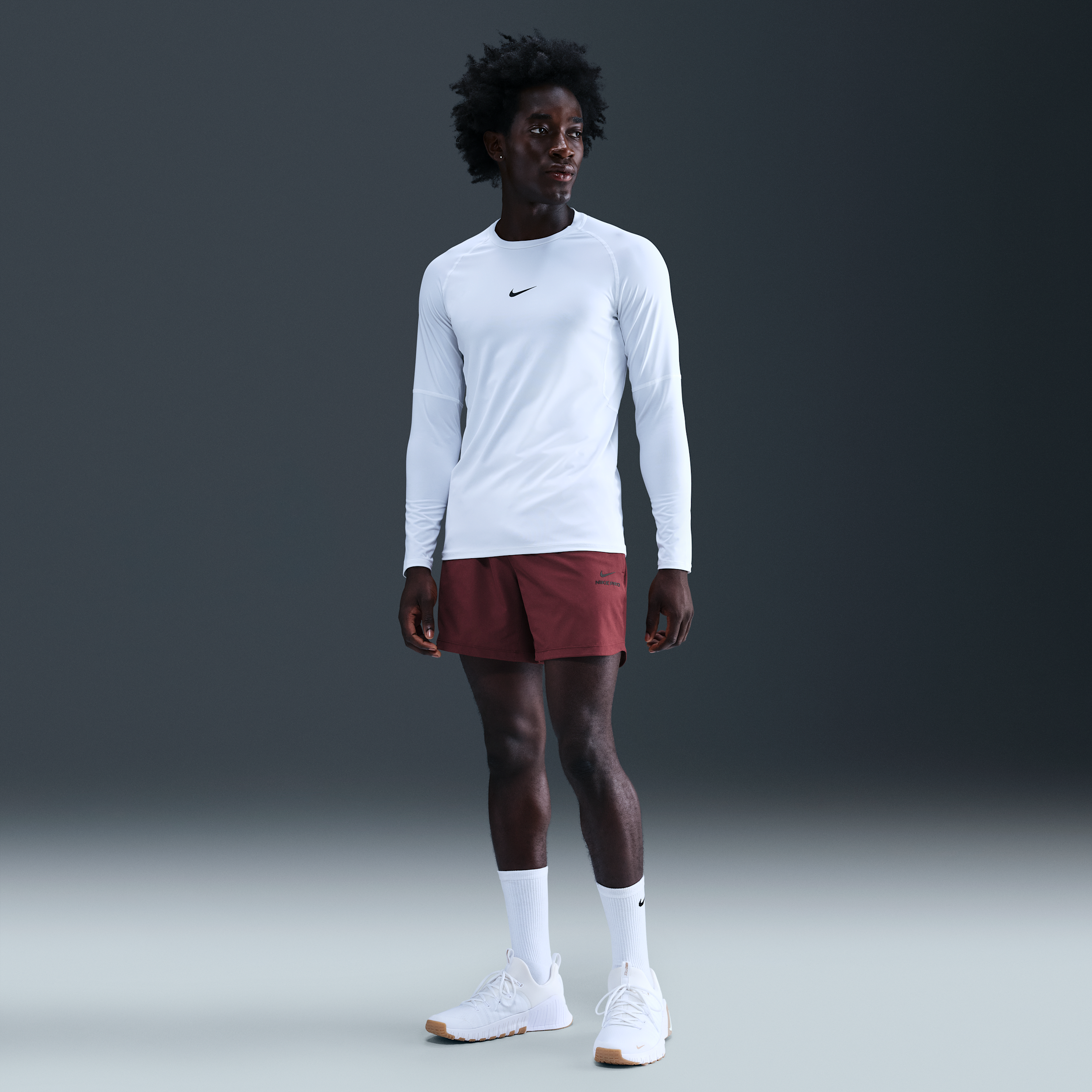 【ナイキ（NIKE）公式ストア】ナイキ プロ トレーニング メンズ Dri-FIT 15cm ショートパンツ HV0412-619 レッド