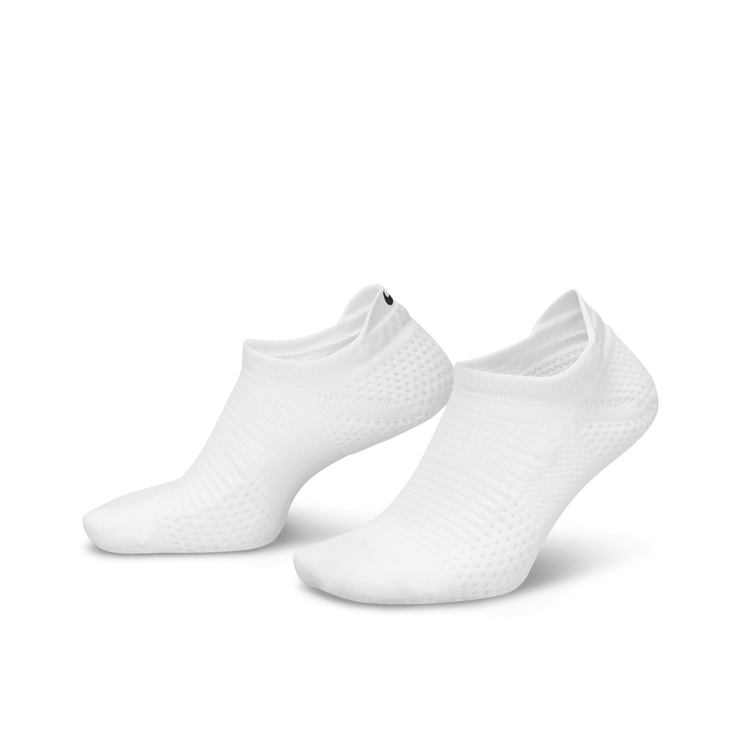 Stødabsorberende Nike Unicorn Dri-FIT ADV-No-Show strømper (1 par) - hvid