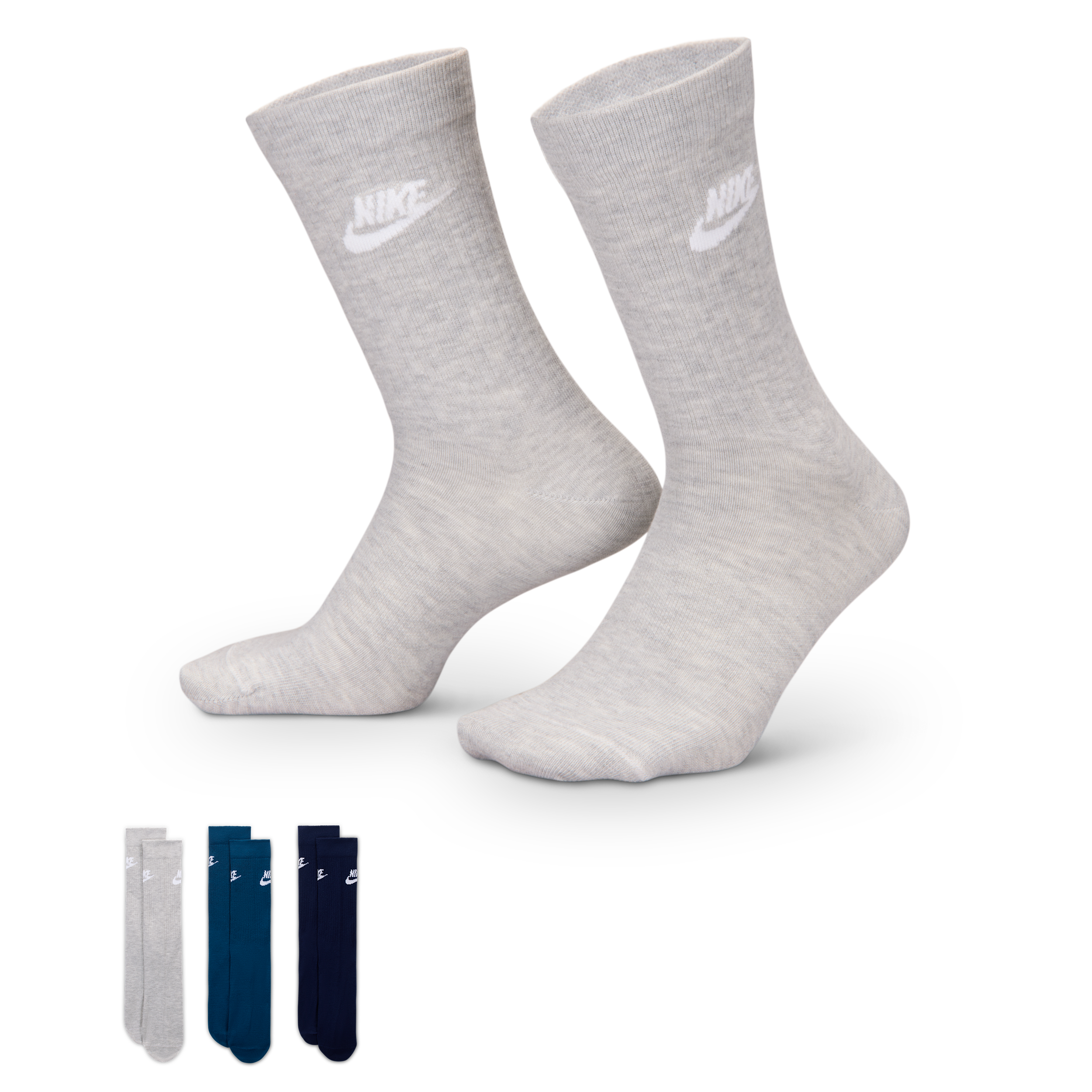 【ナイキ(NIKE)公式ストア】ナイキ スポーツウェア エブリデイ エッセンシャル クルー ソックス (3足) DX5025-912 マルチカラー 【ナイキ(NIKE)公式ストア】ナイキ スポーツウェア エブリデイ エッセンシャル クルー ソックス (3足) DX5025-912 マルチカラー
