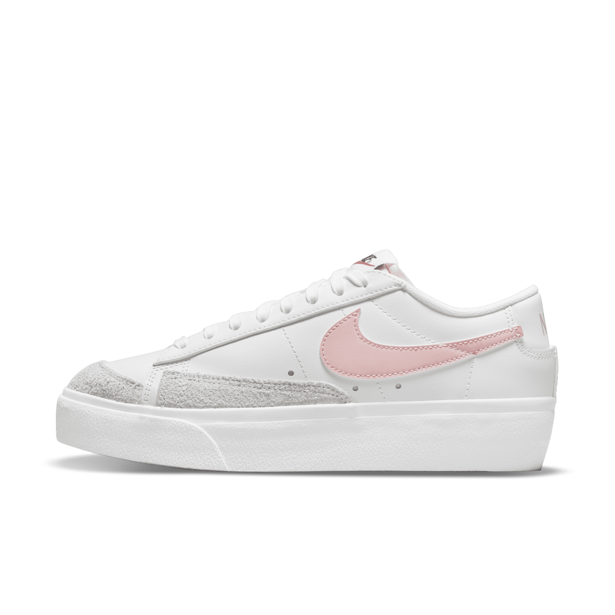 Nike Blazer Low Platform-sko til kvinder - hvid