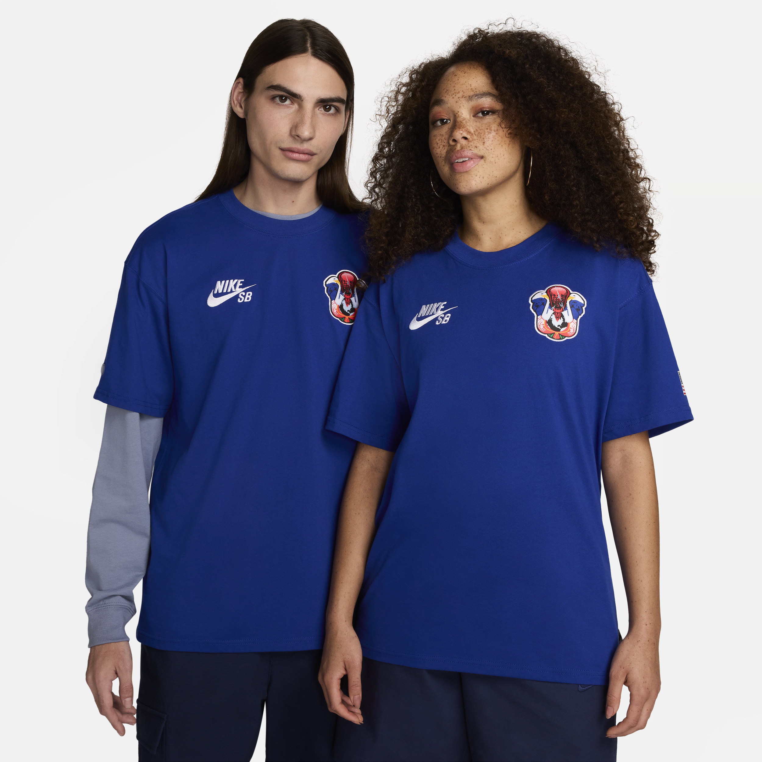 【ナイキ(NIKE)公式ストア】ナイキ SB USA スケートボード Tシャツ FZ8935-417 ブルー 【ナイキ(NIKE)公式ストア】ナイキ SB USA スケートボード Tシャツ FZ8935-417 ブルー