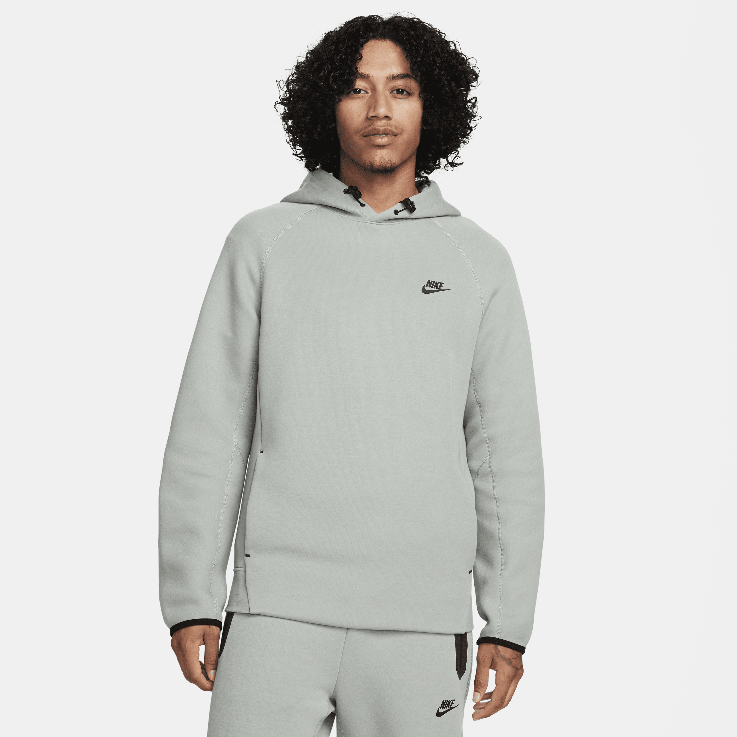 Nike Sportswear Tech Fleece - pullover-hættetrøje til mænd - grå