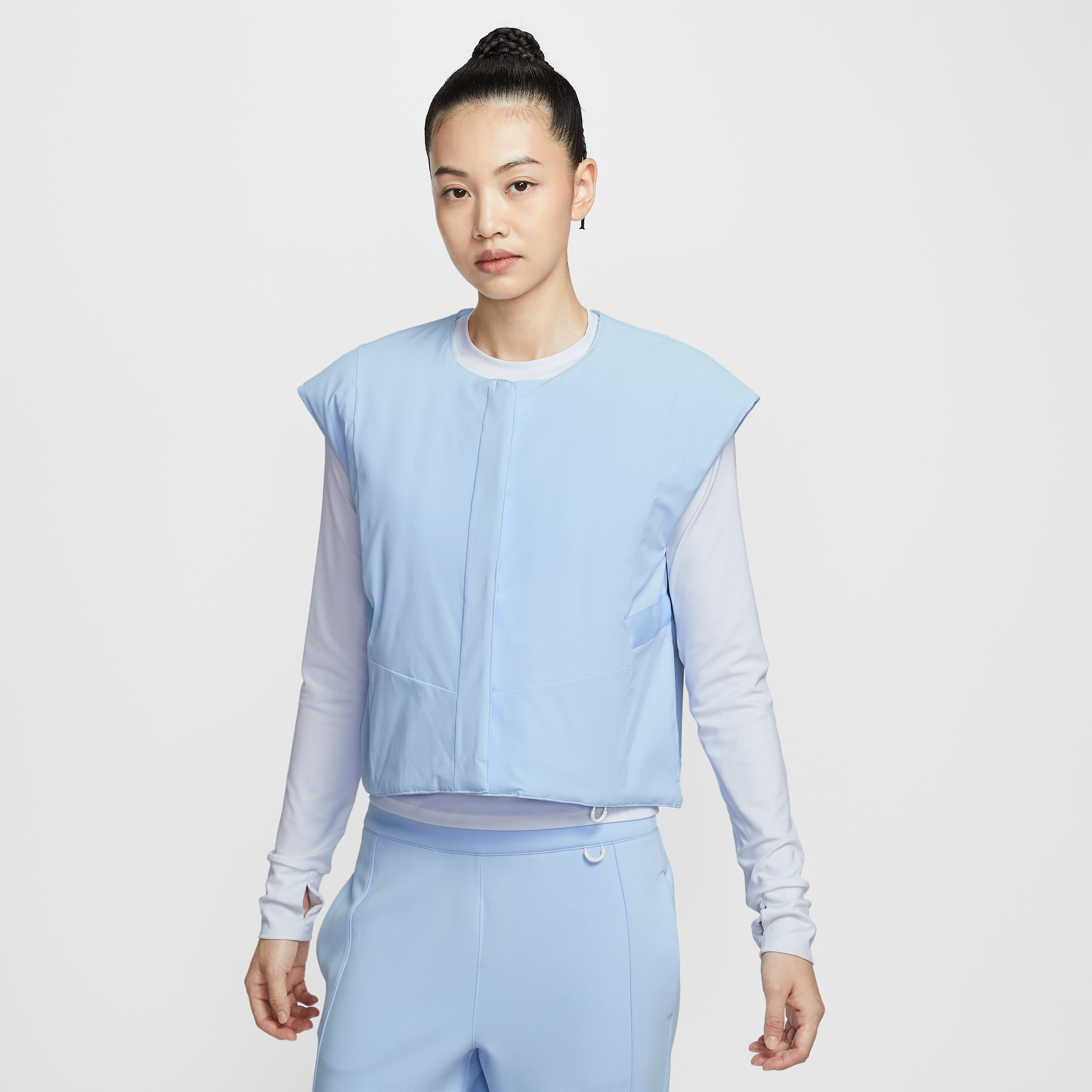 【ナイキ(NIKE)公式ストア】ナイキ 24.7 パーフェクトストレッチ ウィメンズ Therma-FIT シンセティックフィル ベスト HV3649-441 ブルー 【ナイキ(NIKE)公式ストア】ナイキ 24.7 パーフェクトストレッチ ウィメンズ Therma-FIT シンセティックフィル ベスト HV3649-441 ブルー