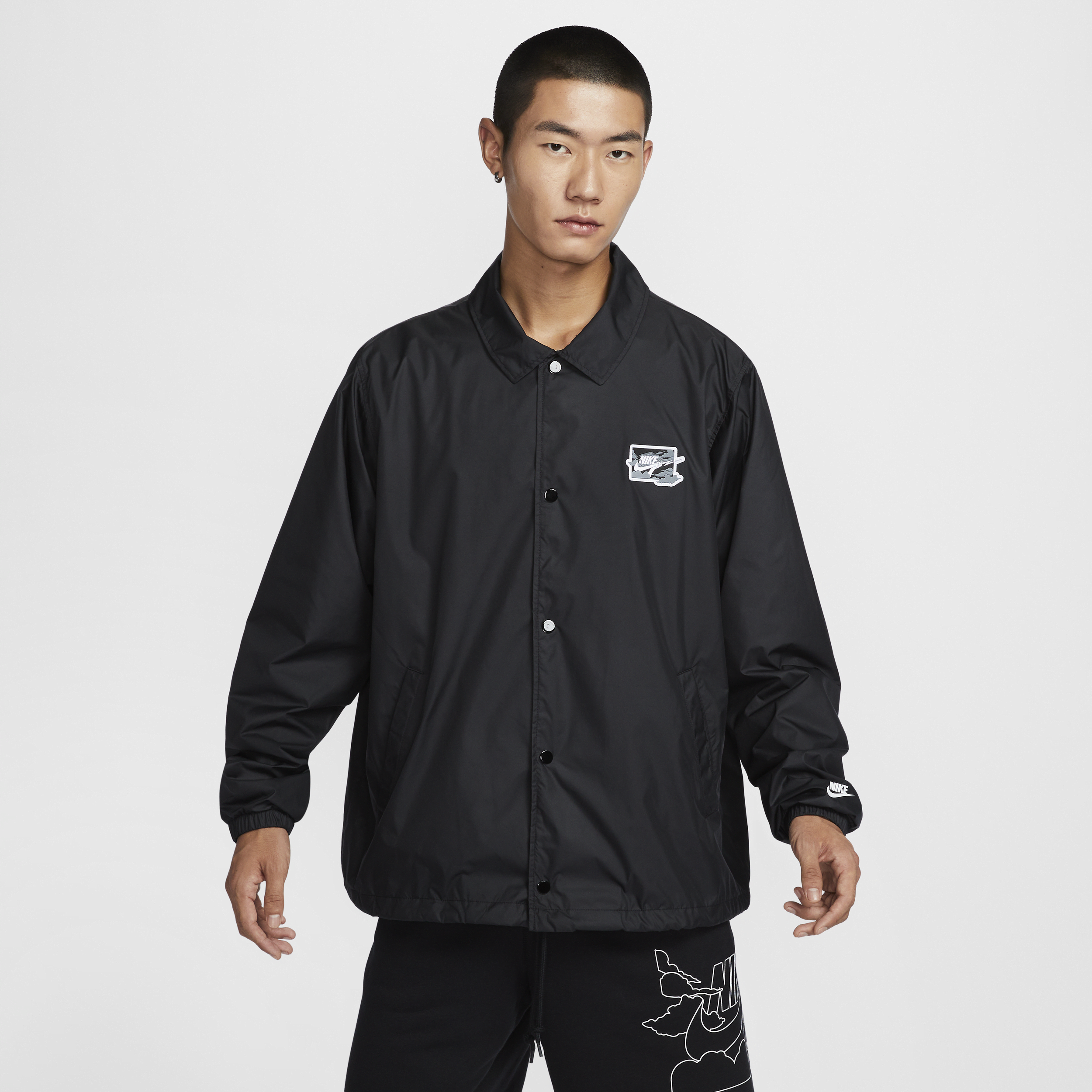 【ナイキ(NIKE)公式ストア】ナイキ クラブ メンズ コーチング ジャケット FZ0801-010 ブラック 【ナイキ(NIKE)公式ストア】ナイキ クラブ メンズ コーチング ジャケット FZ0801-010 ブラック