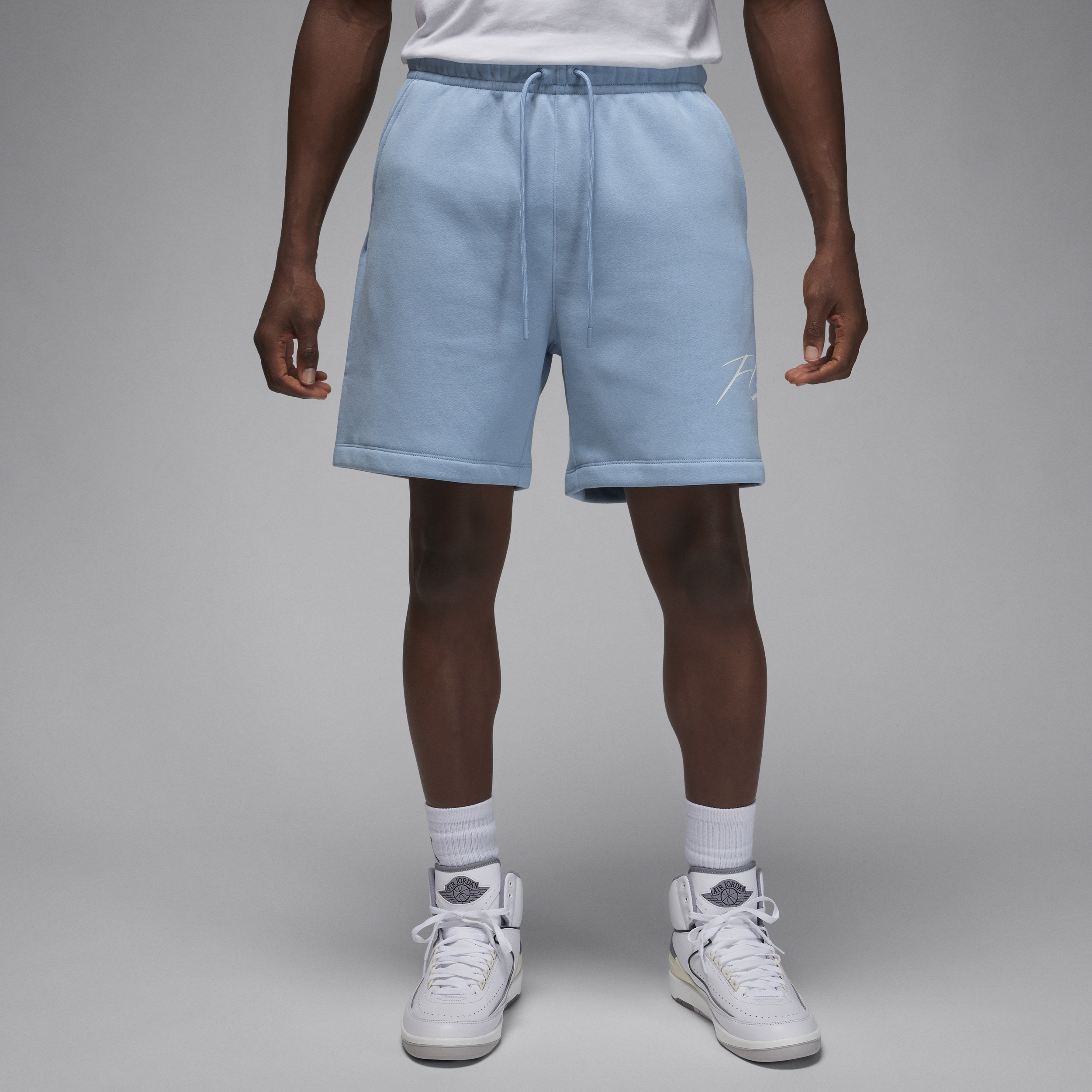 Jordan Brooklyn Fleece-shorts til mænd - blå