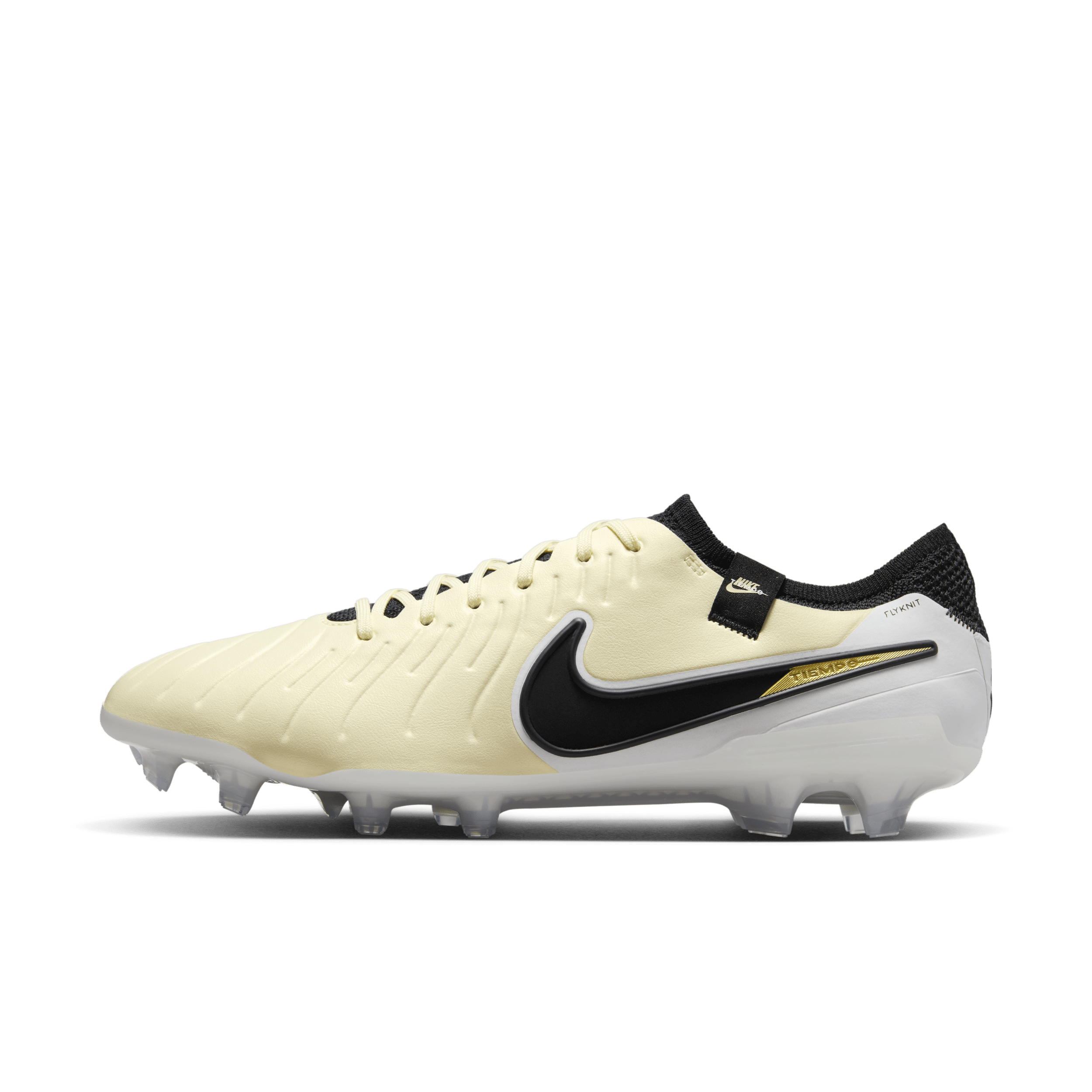 Nike Tiempo Legend 10 Elite-fodboldstøvler (low-top) til græs - gul