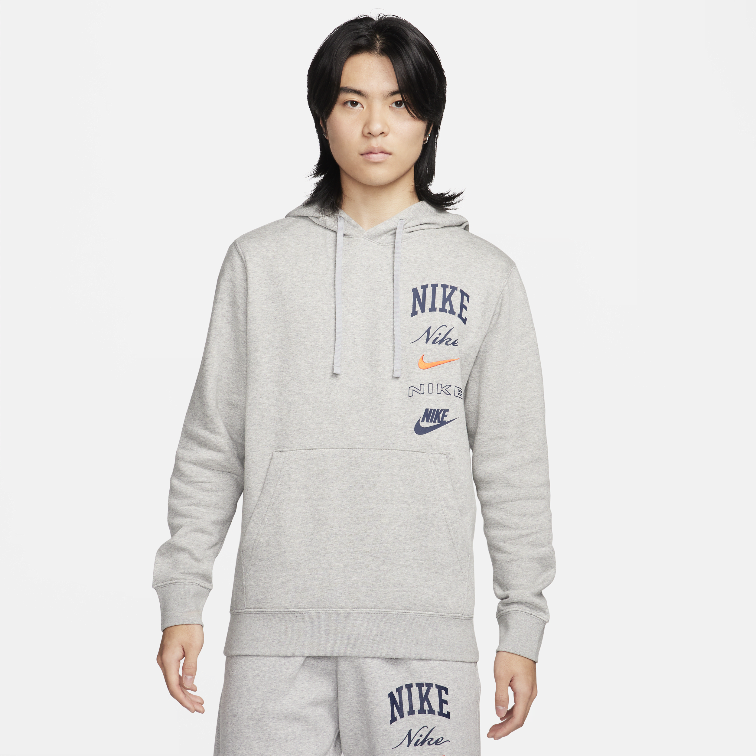 【ナイキ(NIKE)公式ストア】ナイキ クラブ フリース メンズ プルオーバー パーカー FN2635-063 グレー 【ナイキ(NIKE)公式ストア】ナイキ クラブ フリース メンズ プルオーバー パーカー FN2635-063 グレー