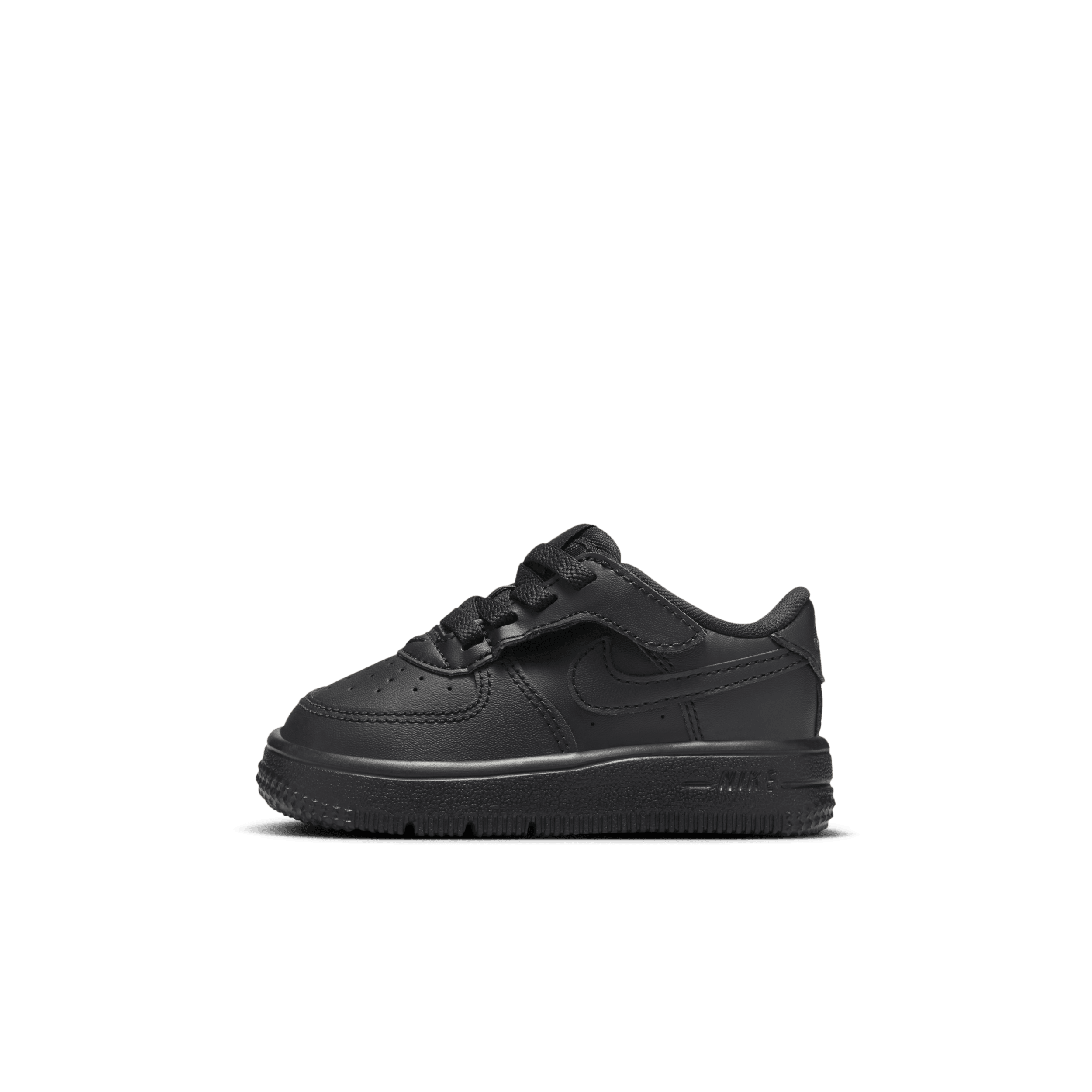 Nike Force 1 Low EasyOn-sko til babyer/småbørn - sort
