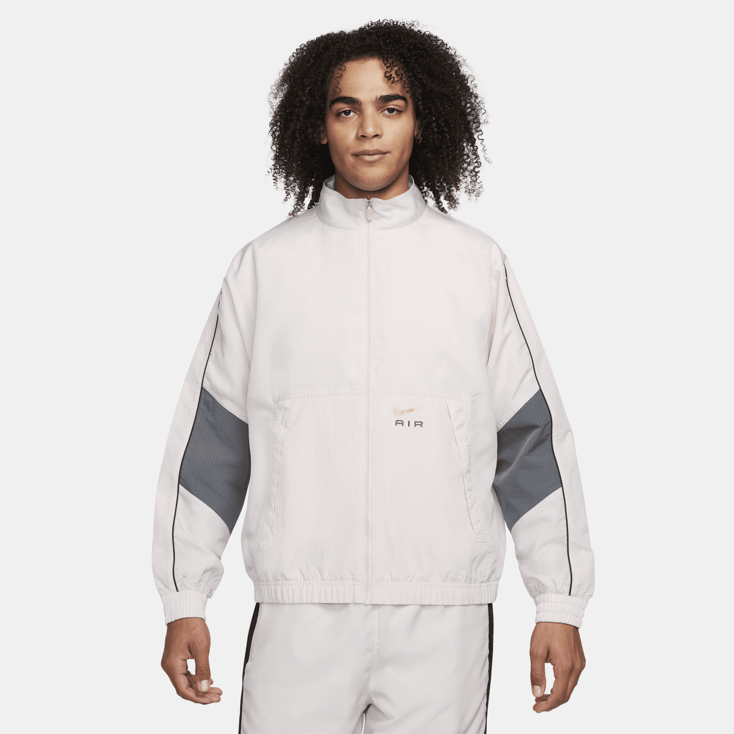 Track jacket in tessuto Nike Air – Uomo - Marrone