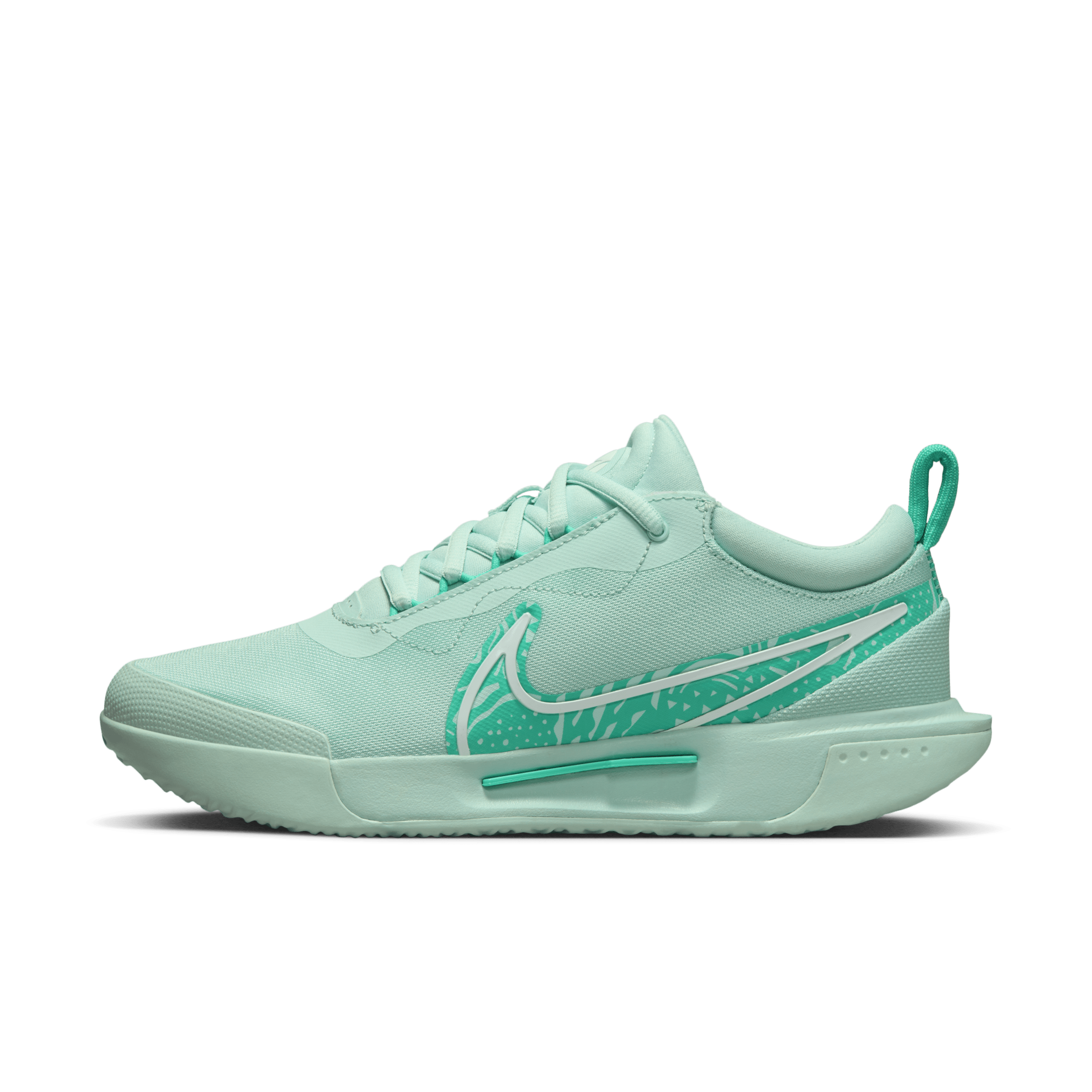 NikeCourt Air Zoom Pro Hardcourt tennisschoenen voor dames - Groen