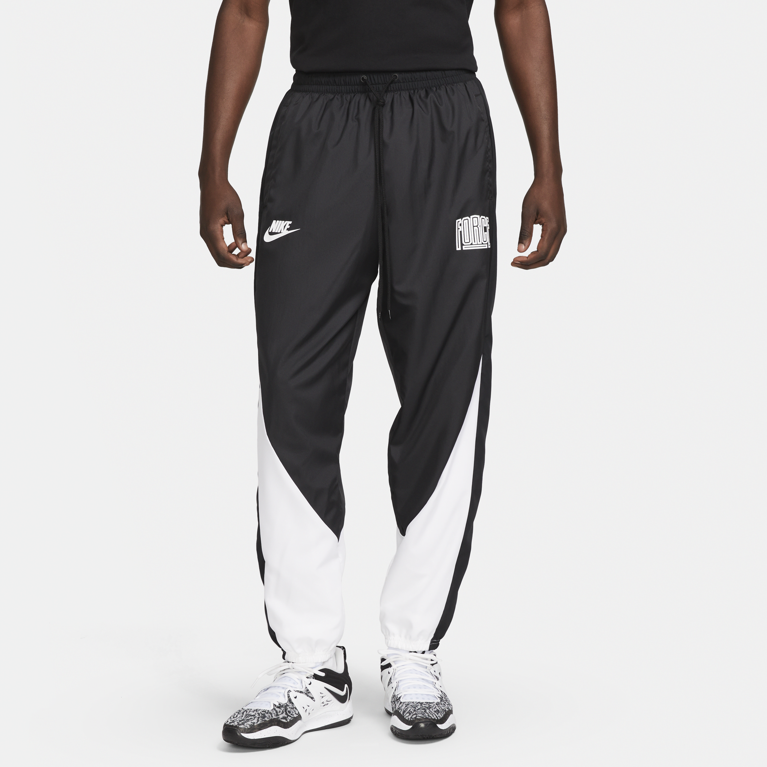 Nike Starting 5-basketballbukser til mænd - sort