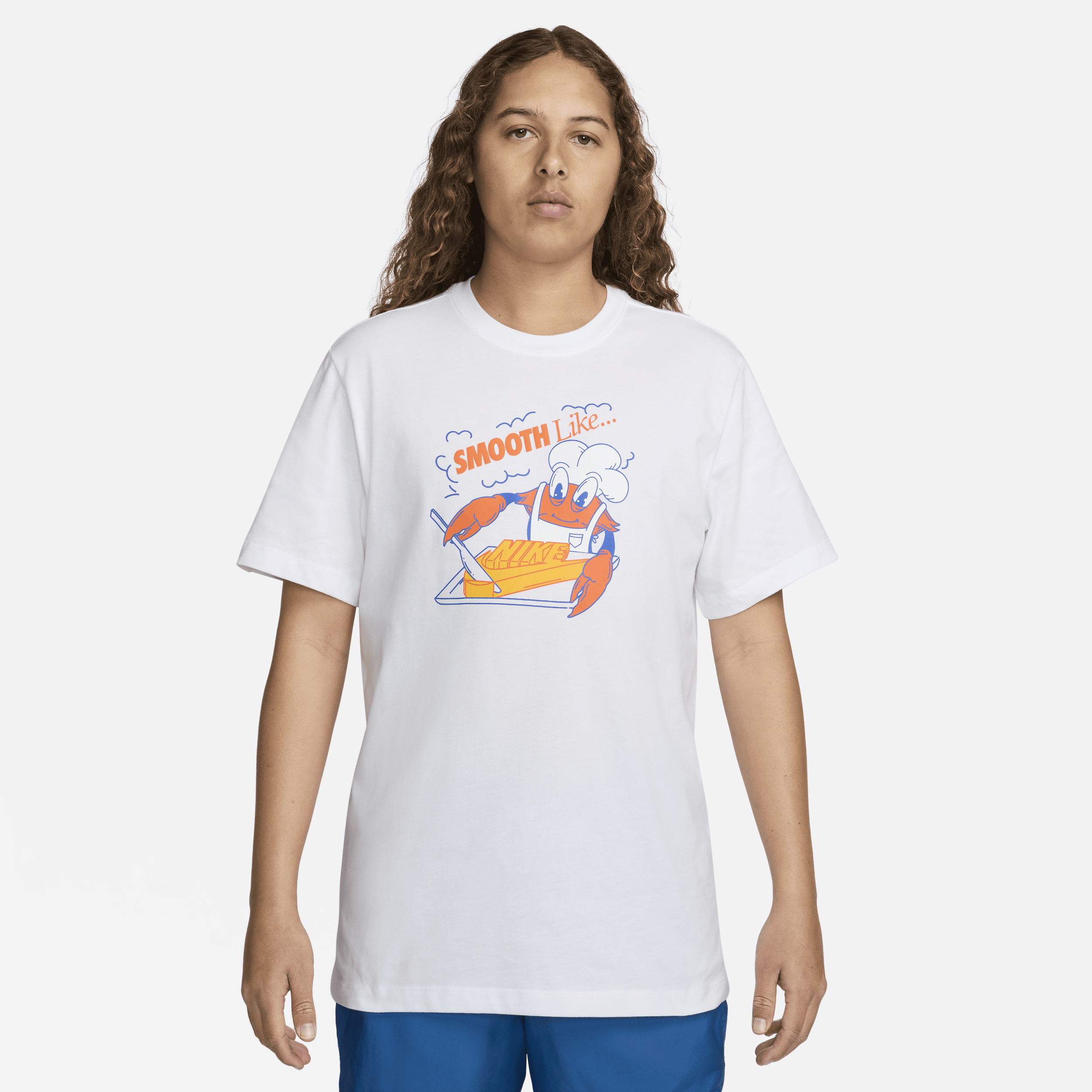 Nike Sportswear-T-shirt til mænd - hvid
