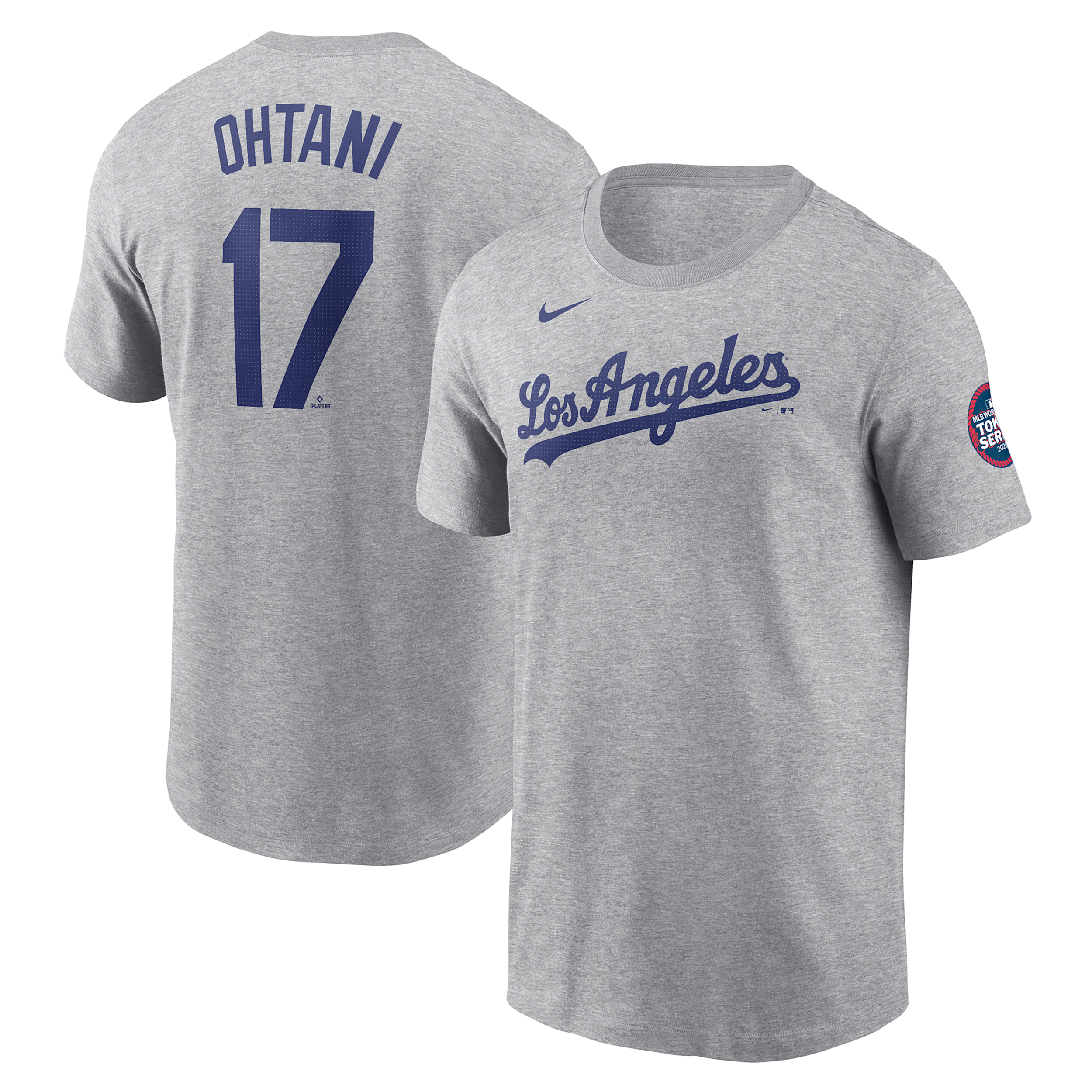【ナイキ(NIKE)公式ストア】大谷 翔平 ロサンゼルス ドジャース メンズ ナイキ MLB Tシャツ IQ4010-063 グレー 【ナイキ(NIKE)公式ストア】大谷 翔平 ロサンゼルス ドジャース メンズ ナイキ MLB Tシャツ IQ4010-063 グレー