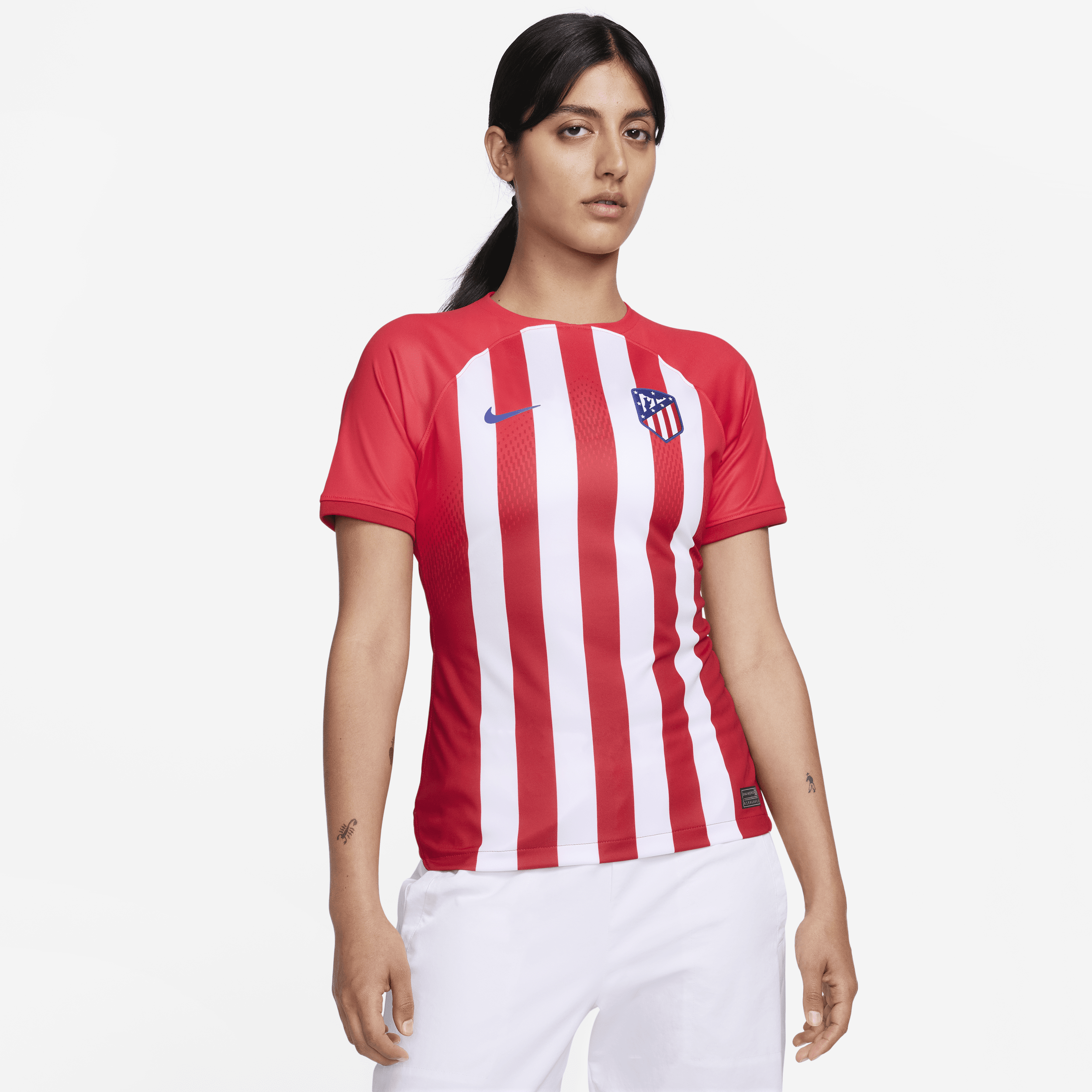 Maglia da calcio Nike Dri-FIT Atlético de Madrid 2023/24 Stadium da donna – Home - Rosso