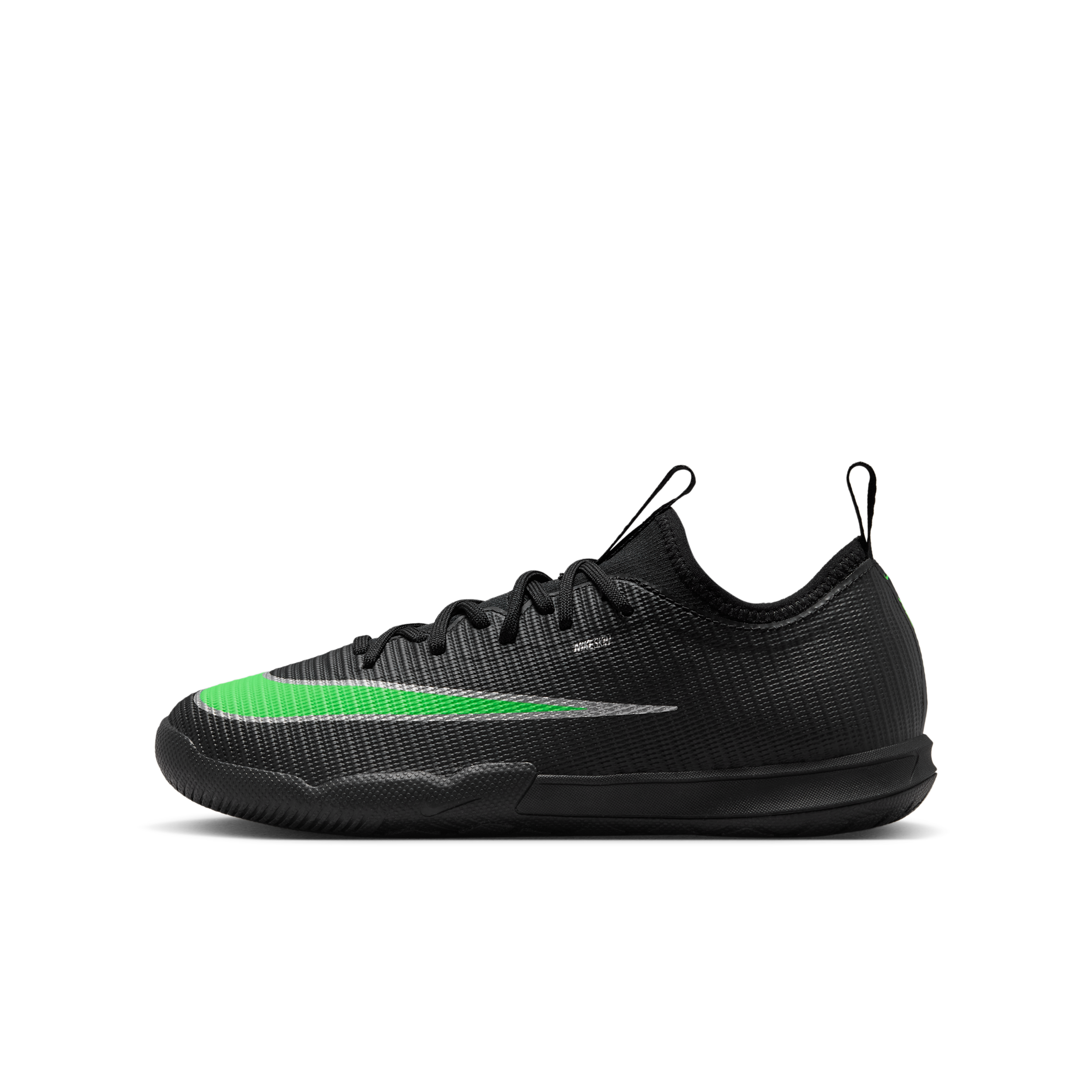 Chaussure de foot en salle basse Nike Jr. Mercurial Vapor 17 Academy pour ado - Noir