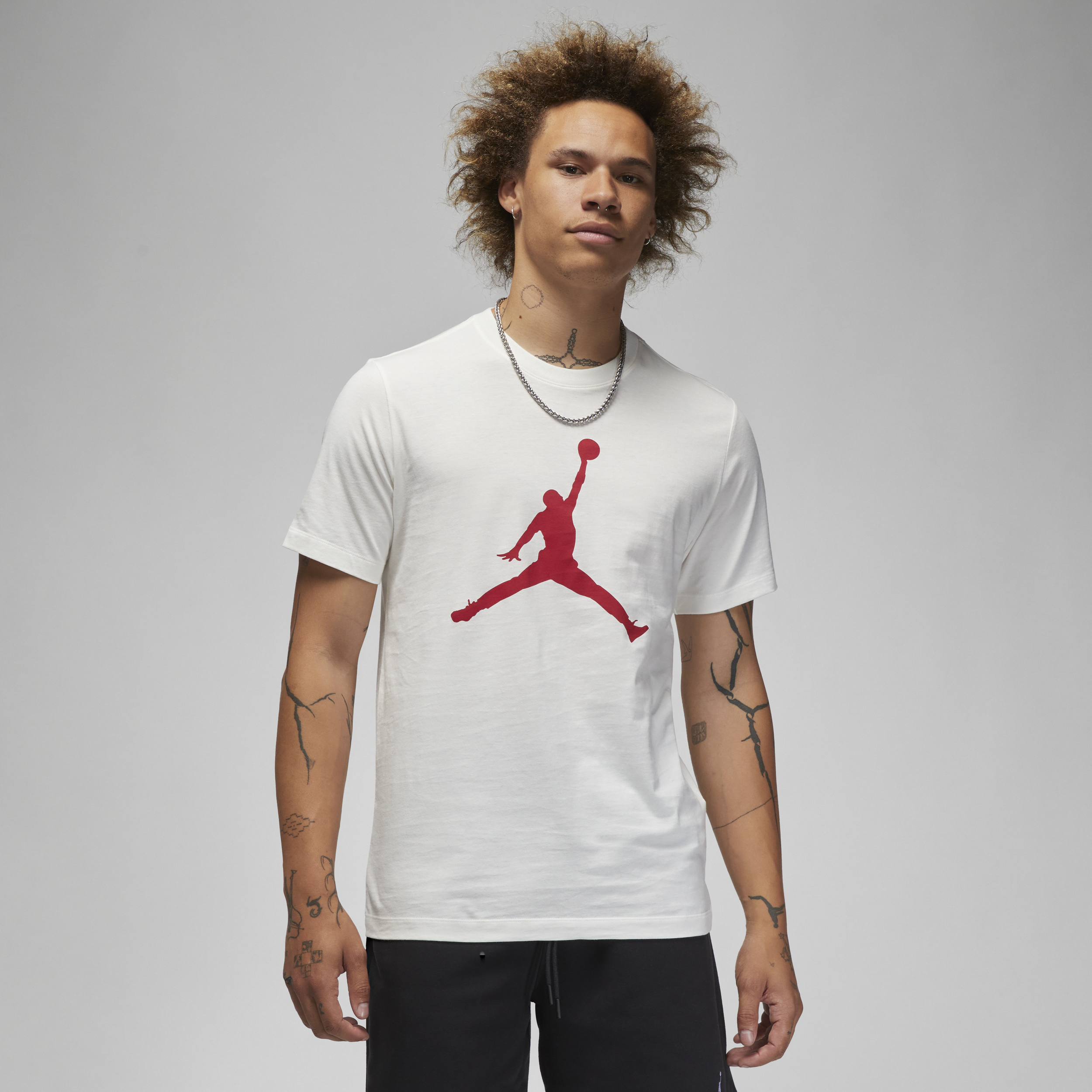 Jordan Jumpman-T-shirt til mænd - hvid